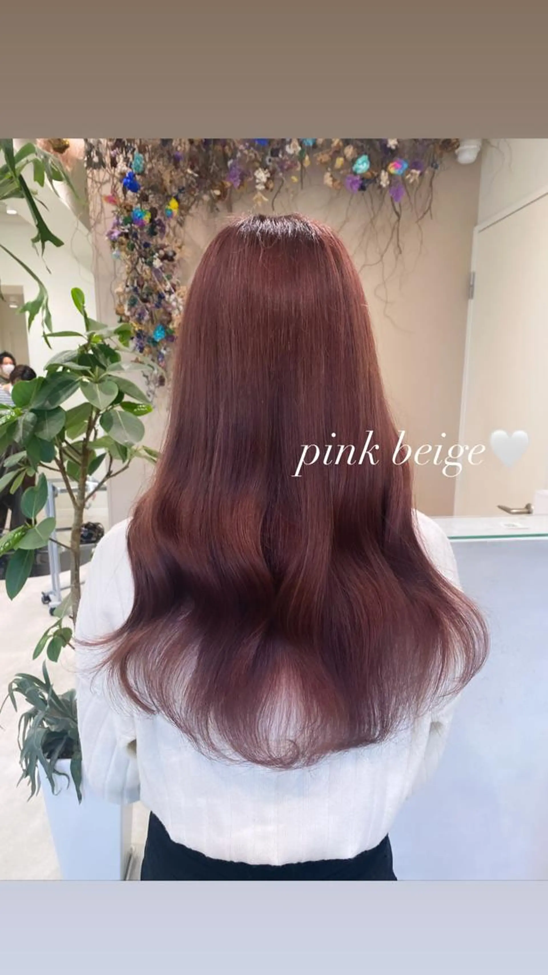 セミロング カラー ブリーチなしWカラー 🎀韓国ヘア/amiのヘアスタイル