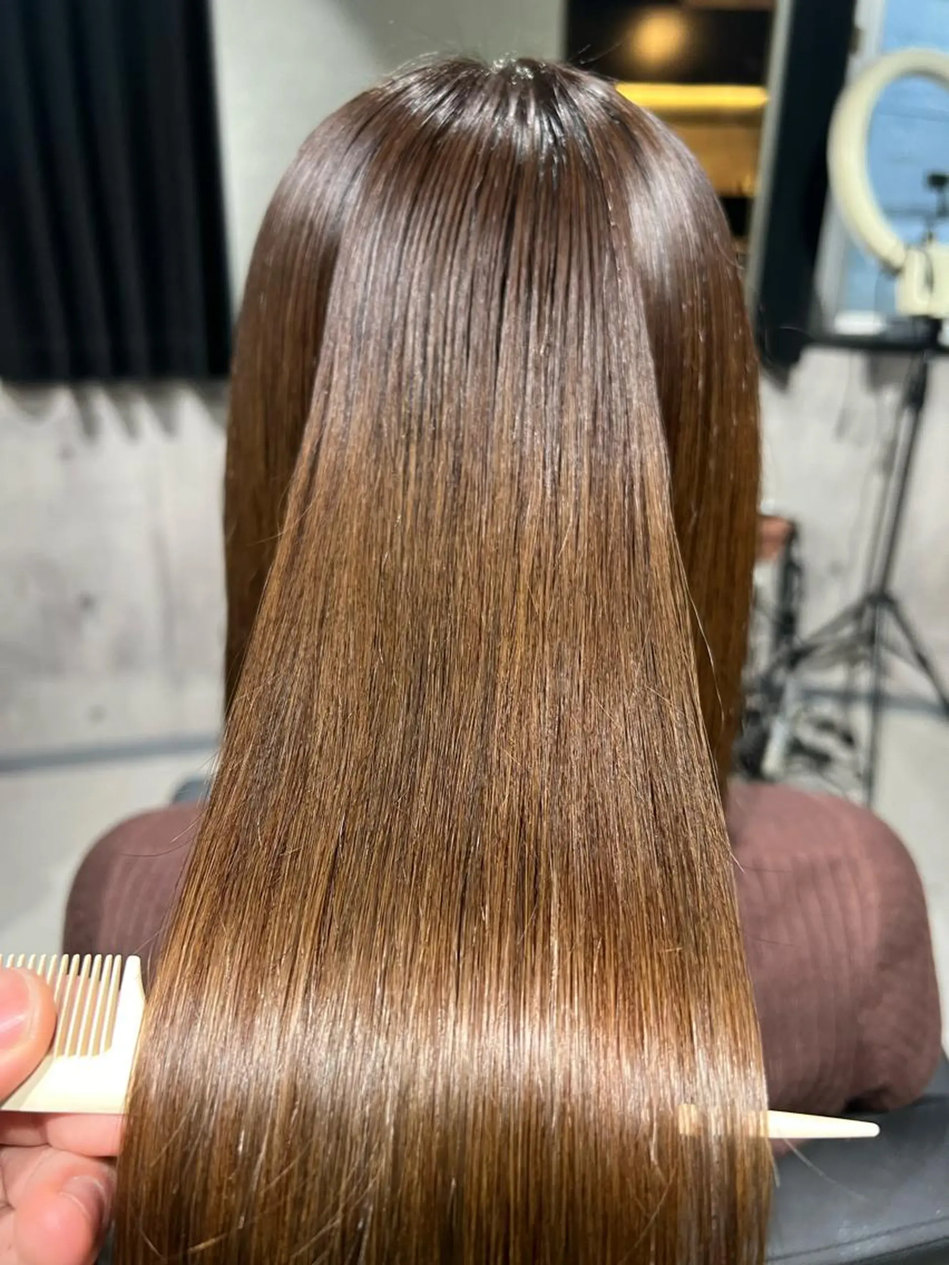 ロング カラー ヘアアレンジ 髪質改善 トリートメント トリートメント _WHITE京橋店所属・髪質改善_WHITE RYUSUKEのヘアスタイル