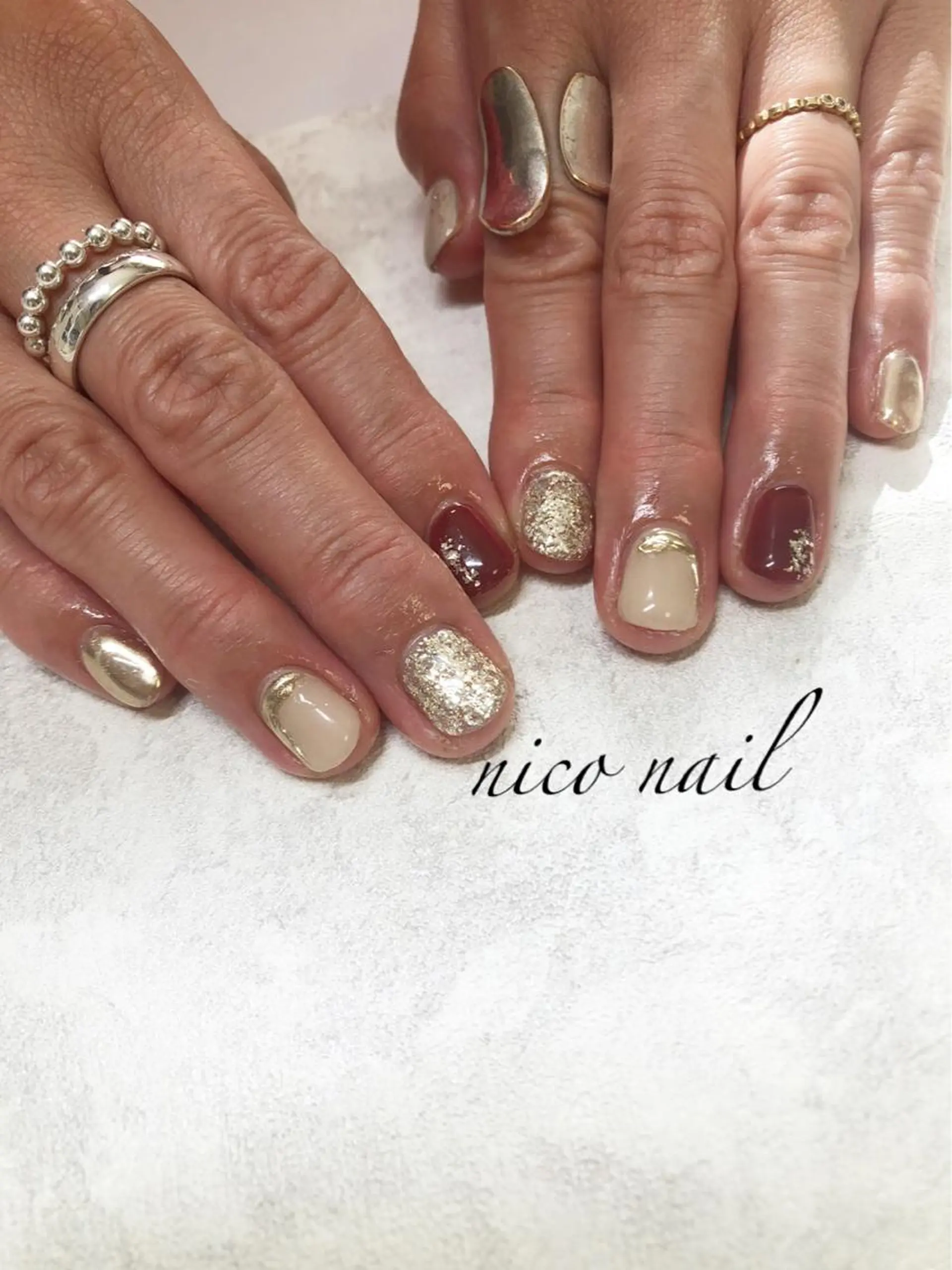 ネイル 香芝市ネイルサロン nico nailのネイルデザイン