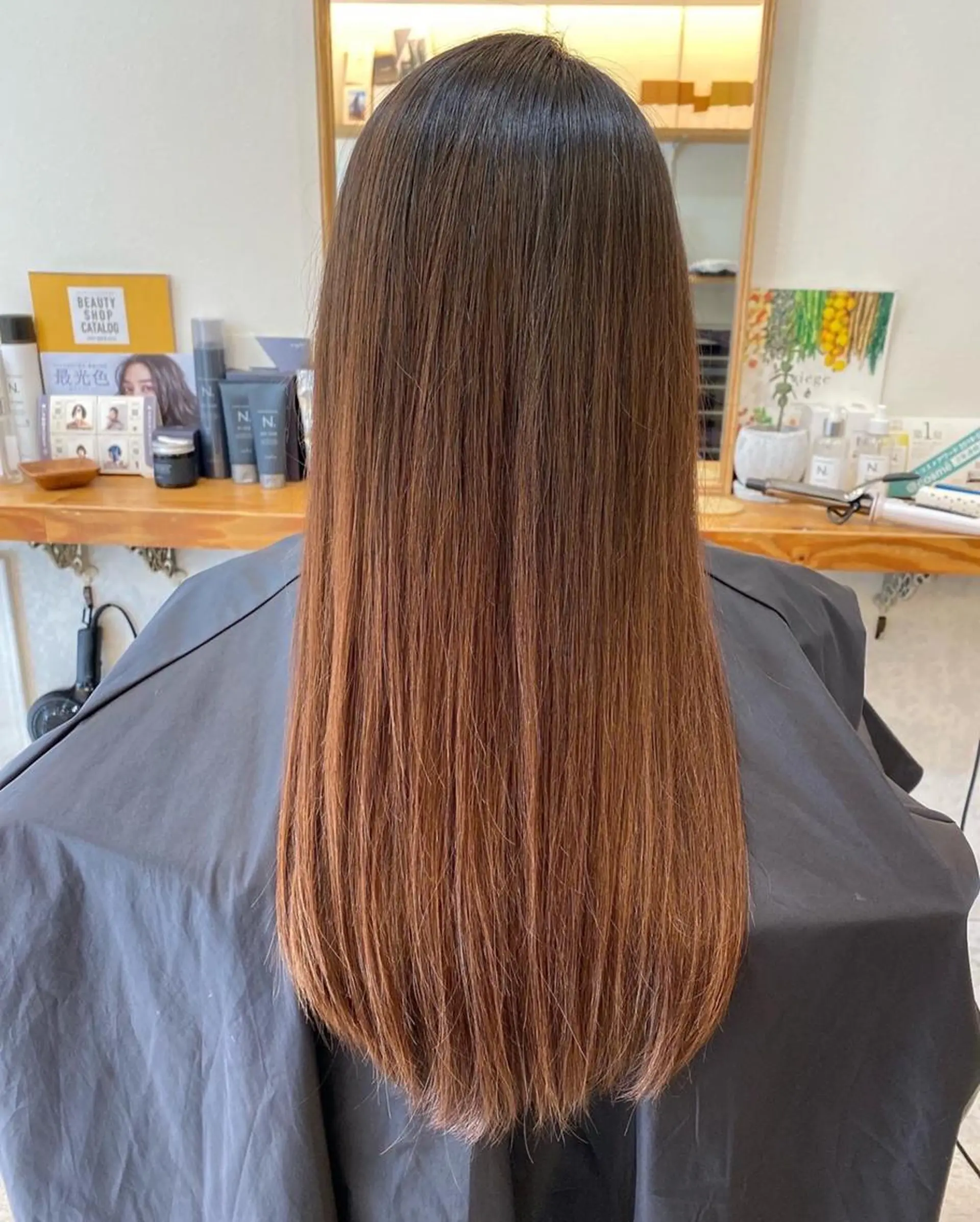 ロング トリートメント エイトウメダ 店長　稲尾友則のヘアスタイル