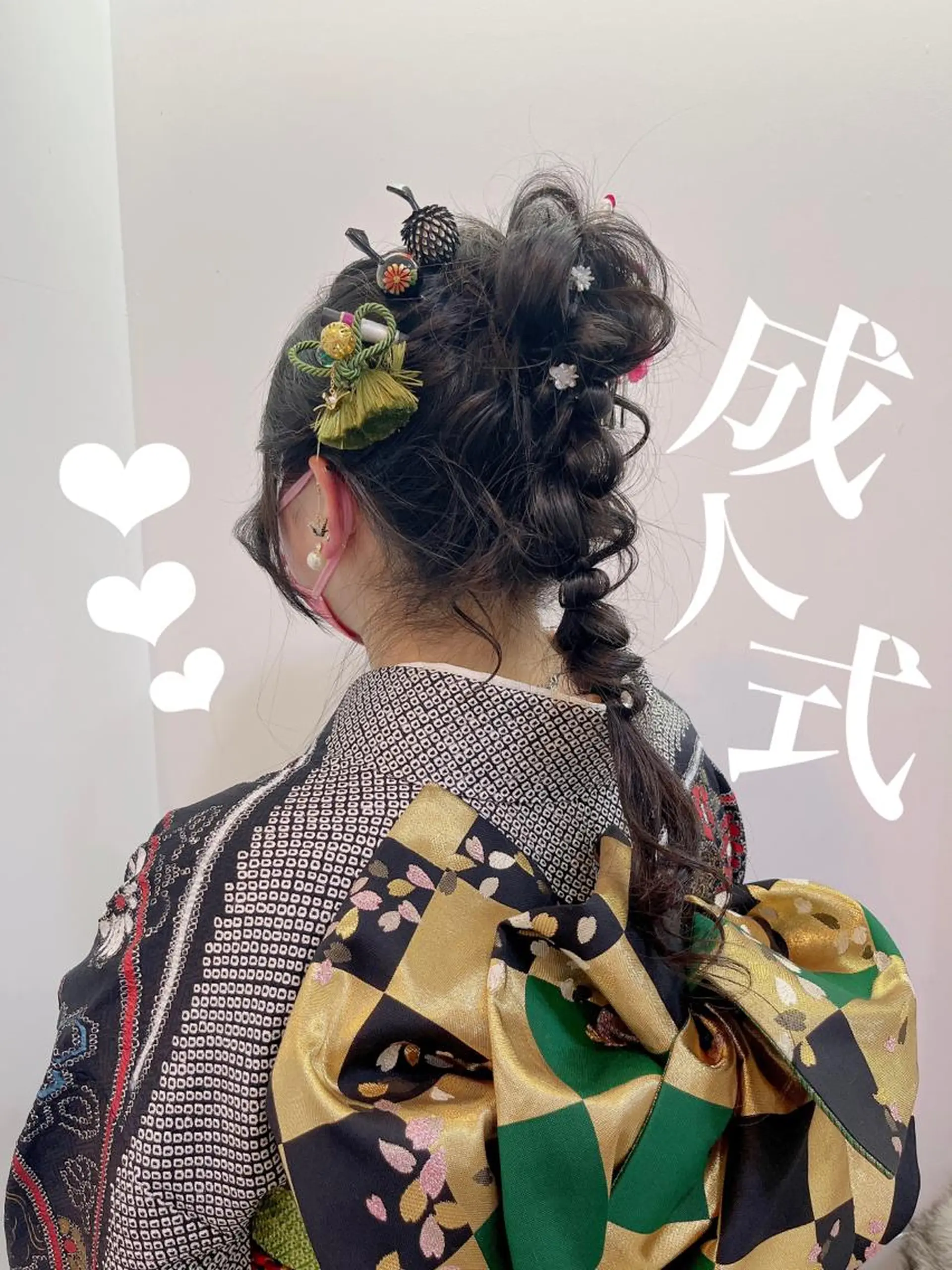 ヘアアレンジ 成人式 卒業式のヘアスタイル ヘアセット 💎髪質改善特化/ 町田莉彩💎のヘアスタイル