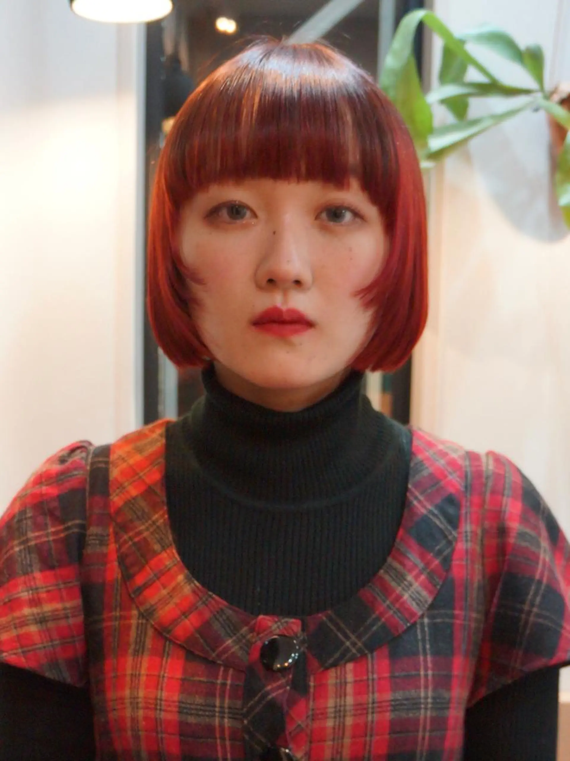 ショート レッドブラウン 藤山大地/髪質改善 /透明感/ブリーチのヘアスタイル