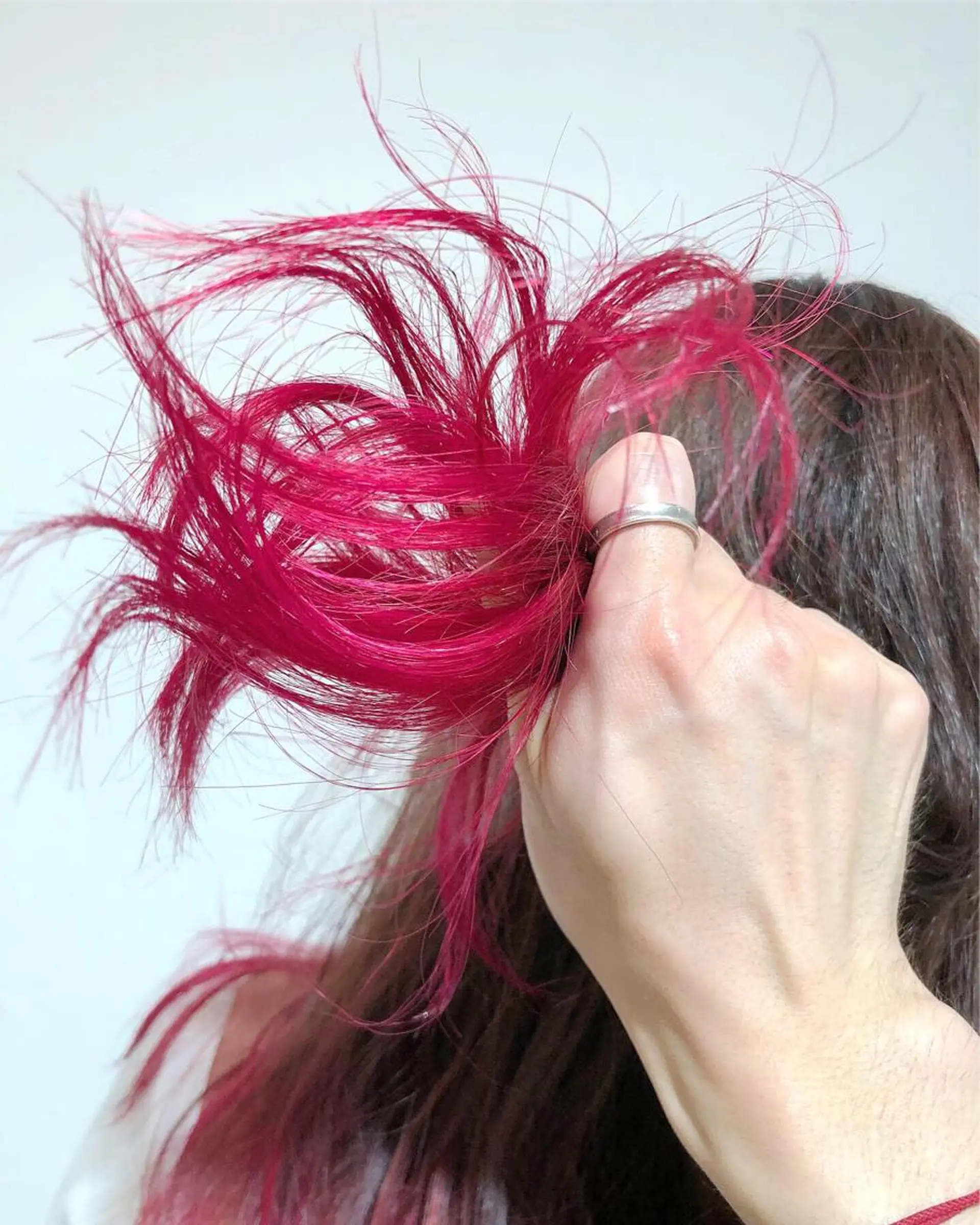 セミロング 【池袋/スパイキー ショート】ⓝⓘⓜⓤのヘアスタイル