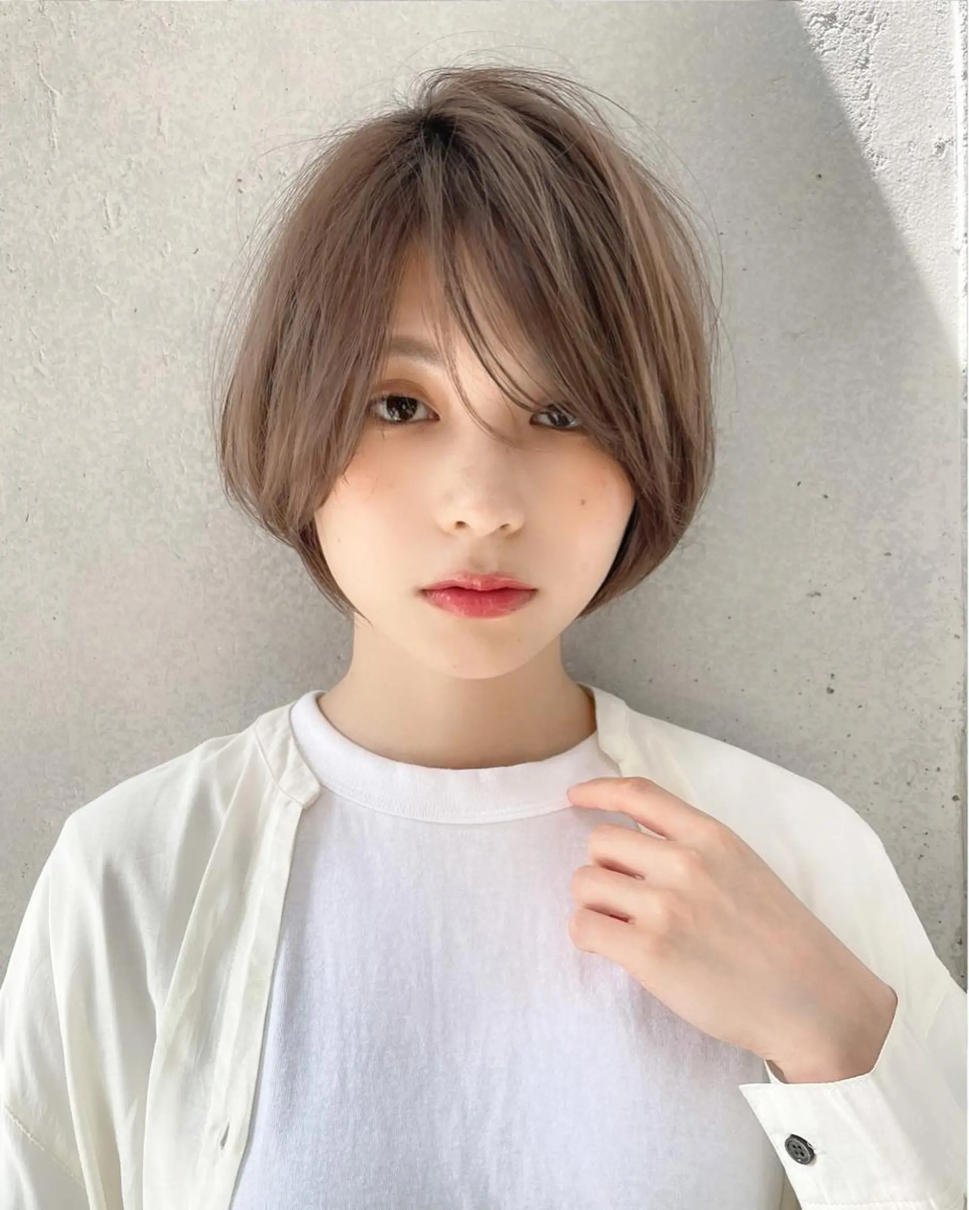 ショート カラー 宮本 聖希のヘアスタイル