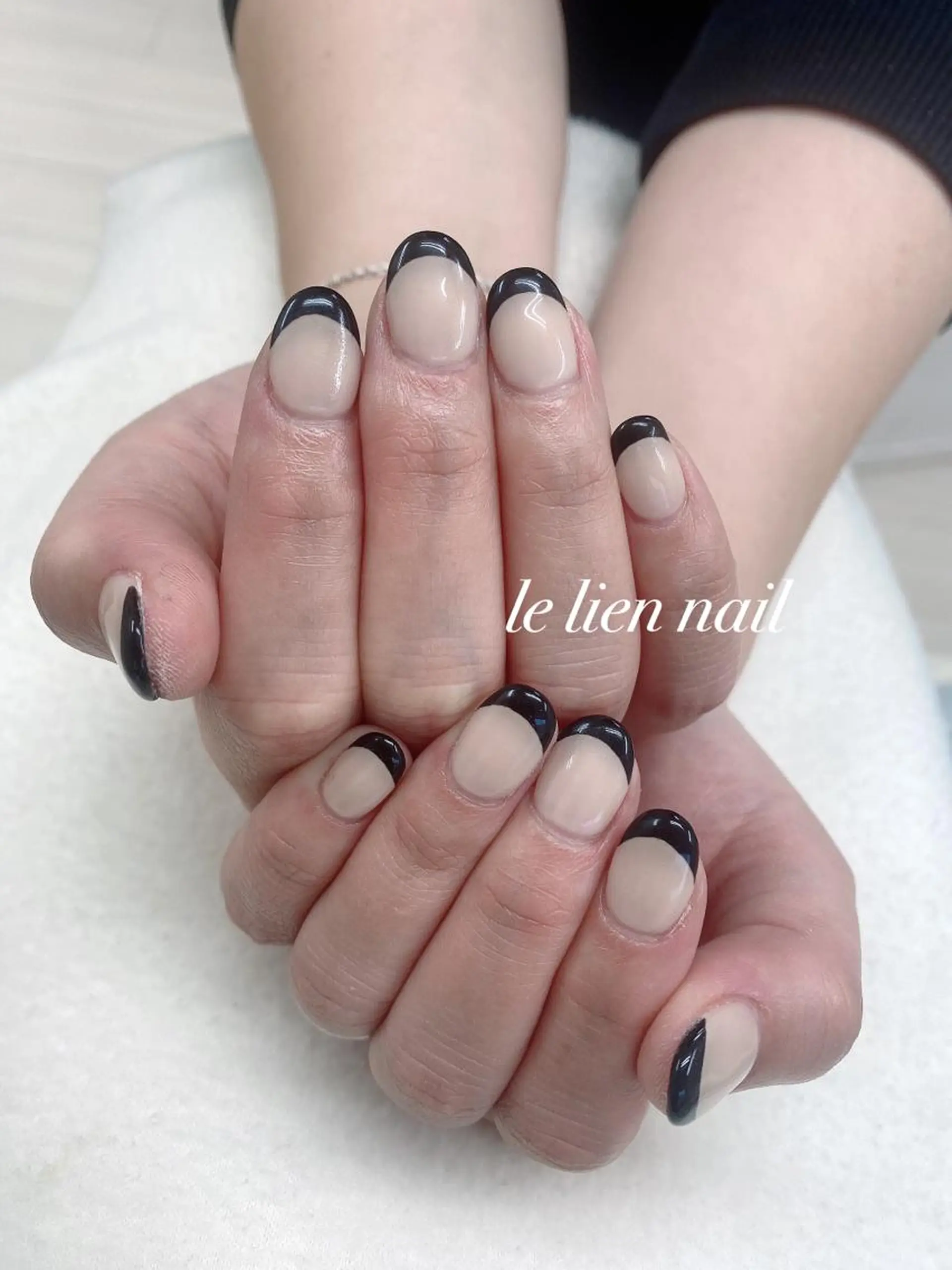 ネイル フレンチネイル le lien nailのネイルデザイン