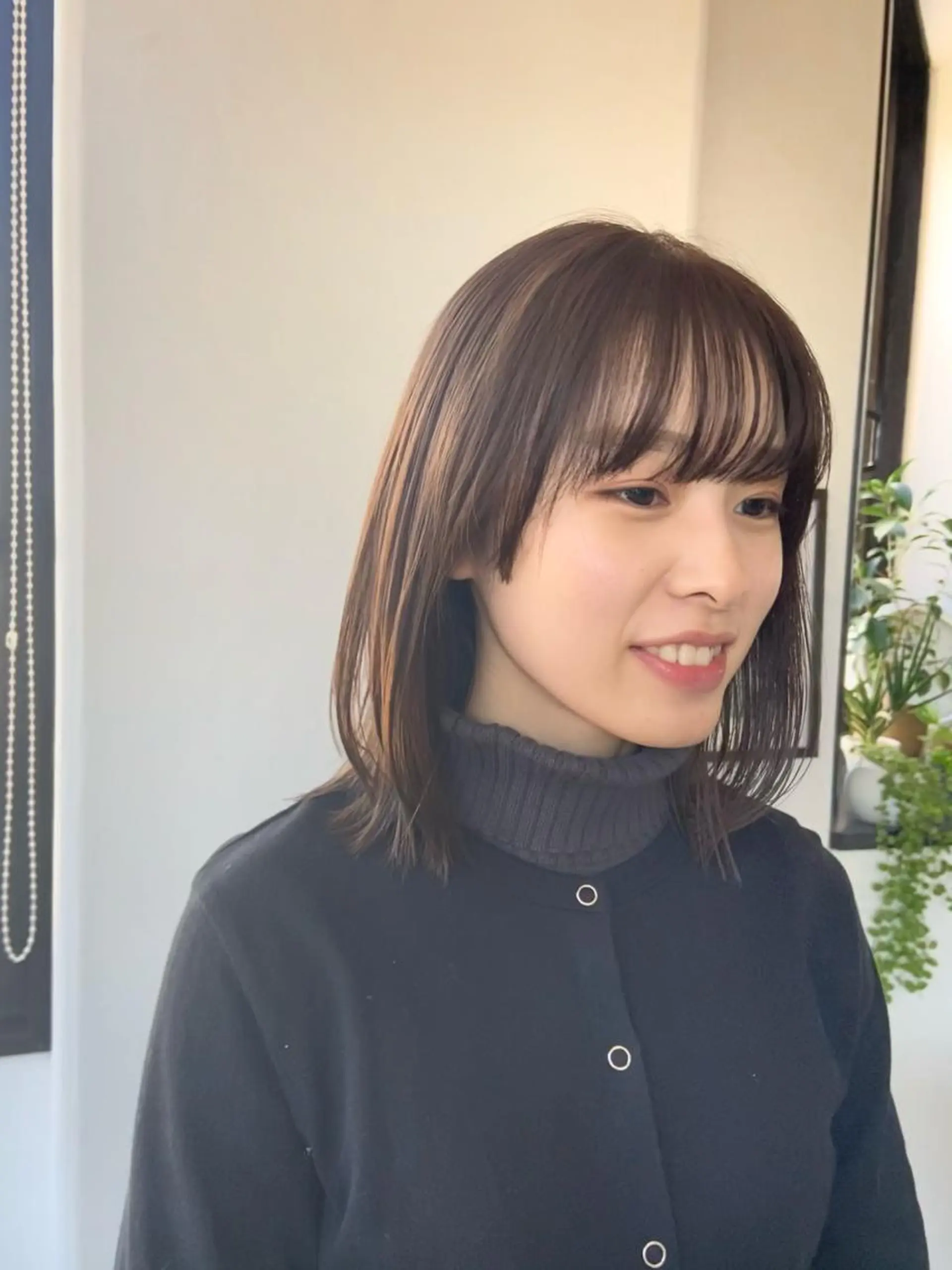 ショート ヘアアレンジ ボブ カット トリートメント 田中 あやなのヘアスタイル