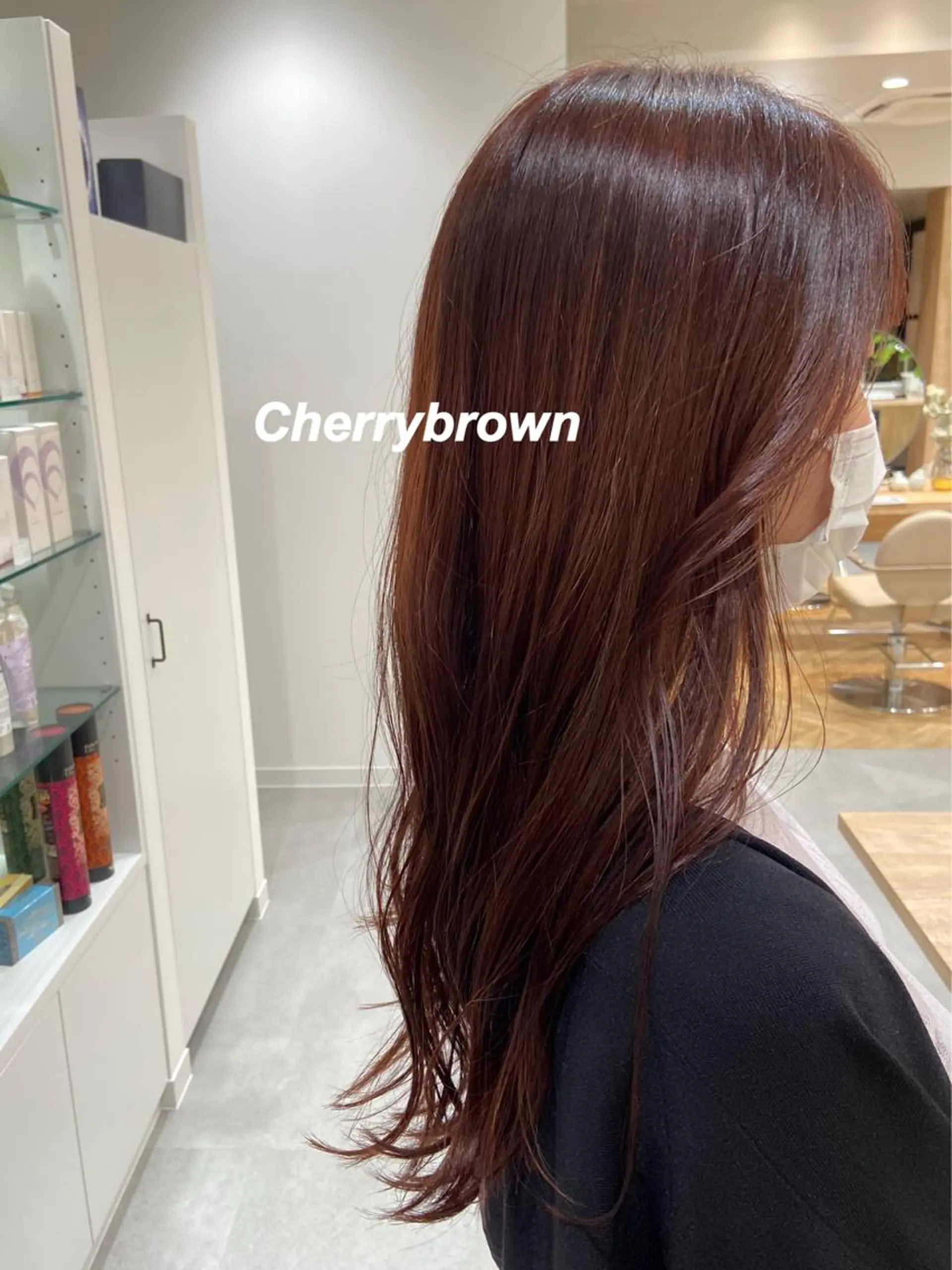 ロング カラー ブラウンカラー ヘアカラー トリートメント プルエクステ/インナ ーカラー🦊はるなのヘアスタイル