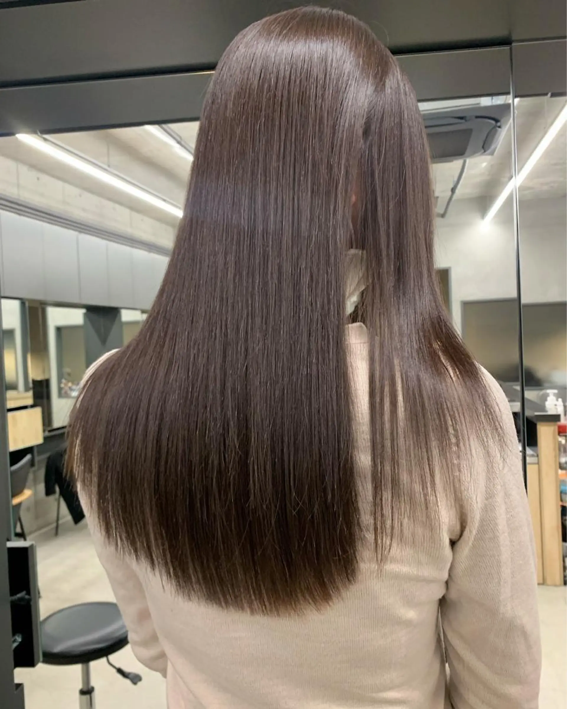 ロング カラー 似合わせカットカラー 👩MINAのヘアスタイル