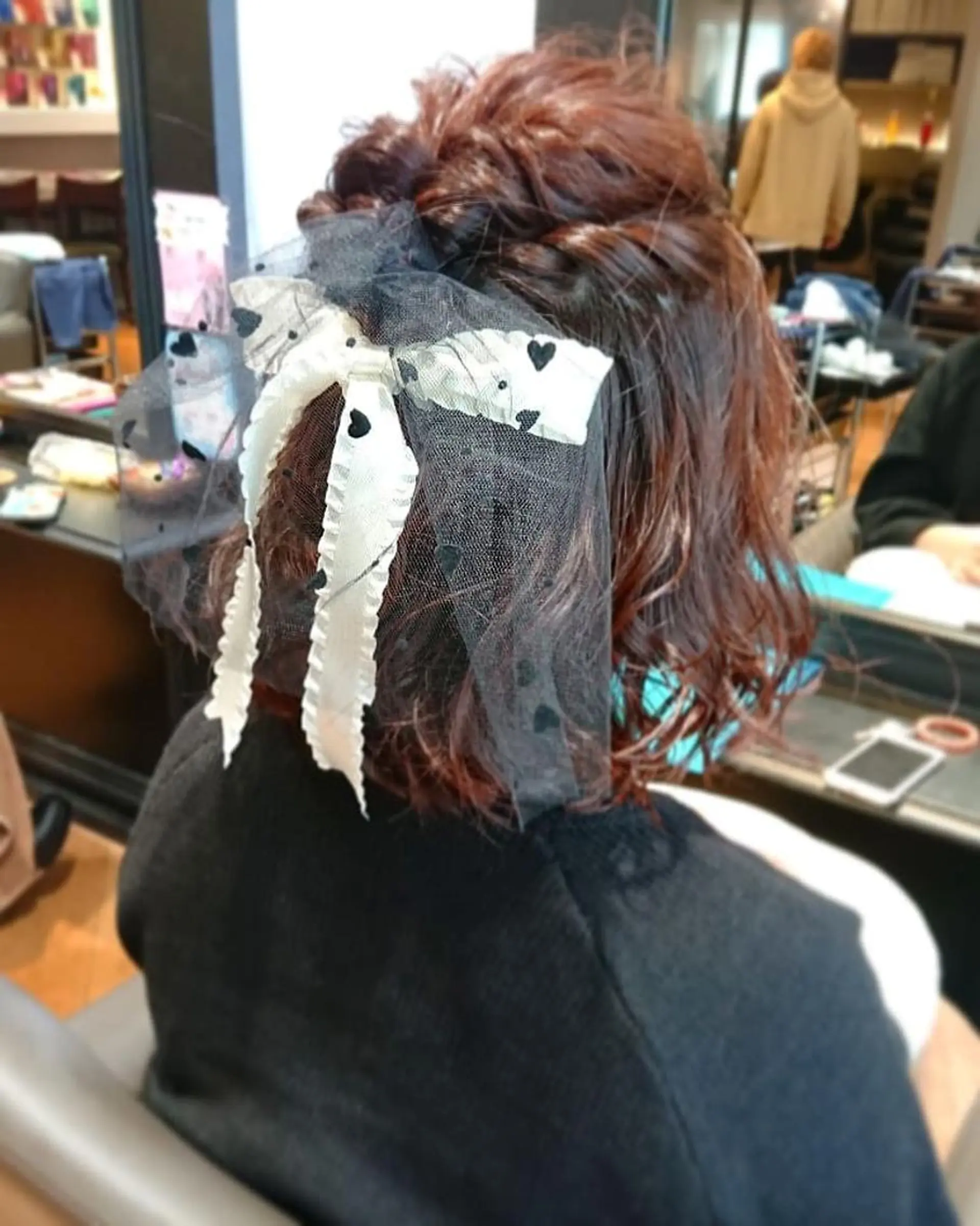 ヘアアレンジ ハーフアップ 三好 麻美のヘアスタイル