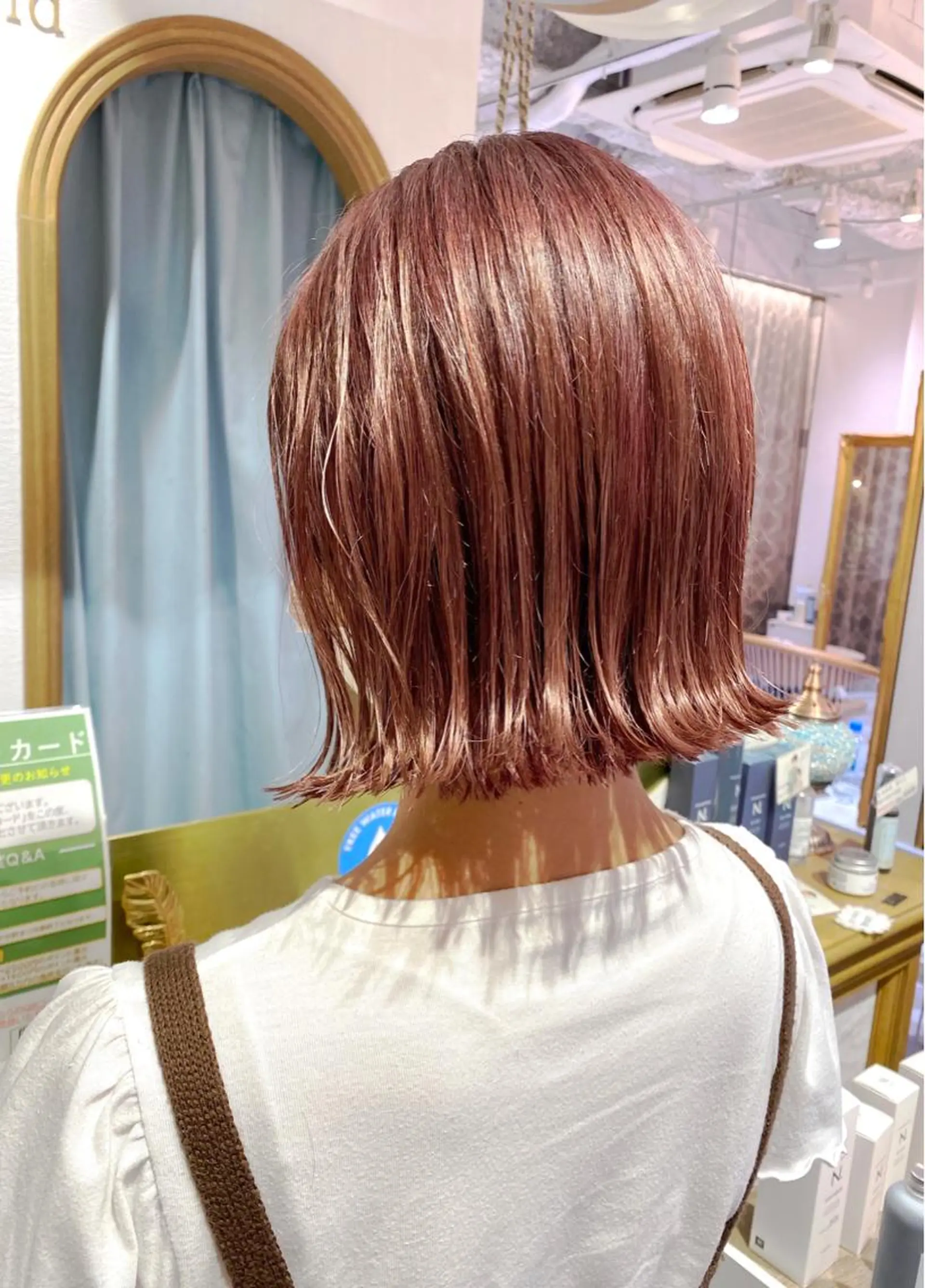 ショート カット ヘアカラー トリートメント レイヤーカット /透明感カラー西田のヘアスタイル