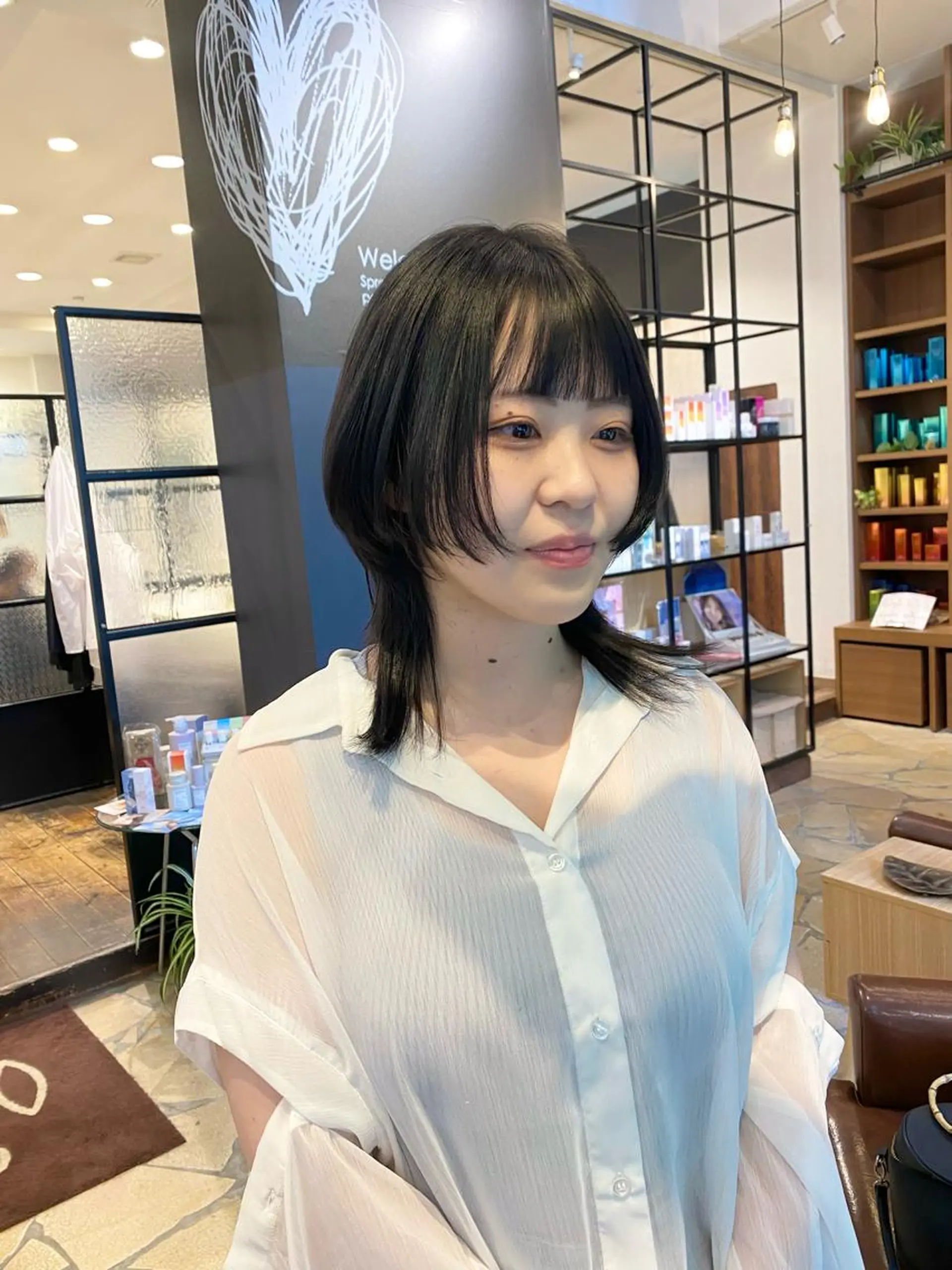 ミディアム COCOLOeAST所属・yumeno🫧 ハイトーン/ボブ🕊のヘアスタイル