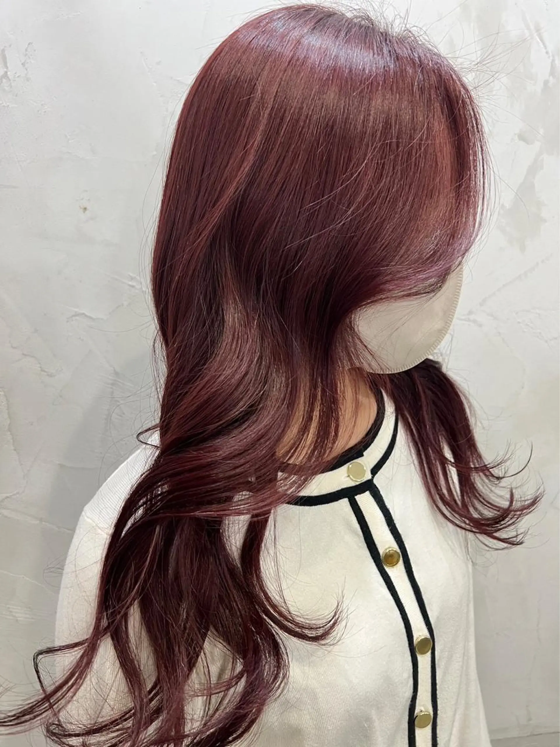 ロング カラー 佐伯 鼓乃美のヘアスタイル