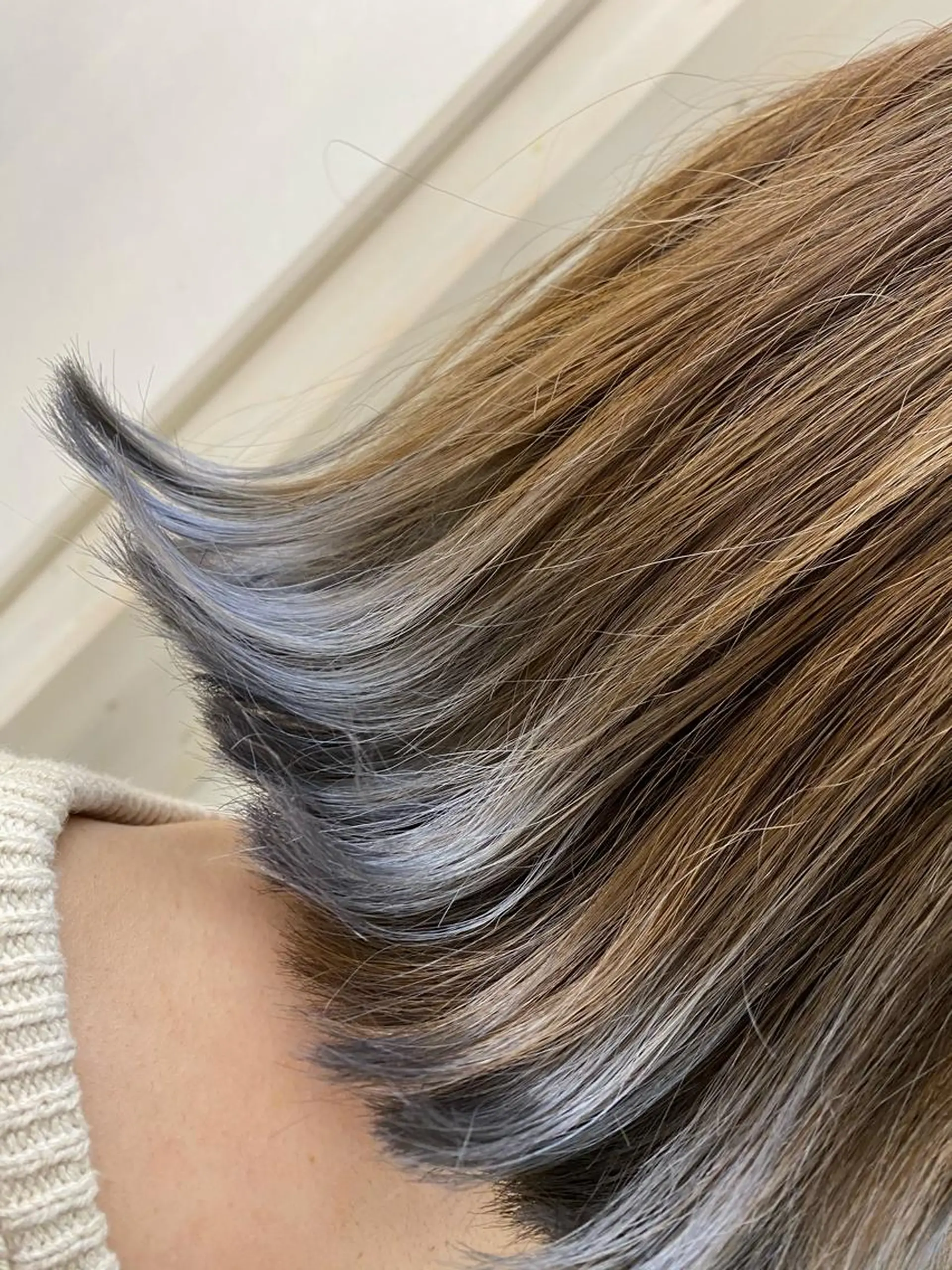 ミディアム カラー 足利/透明感カラー/ GRACE/りおのヘアスタイル