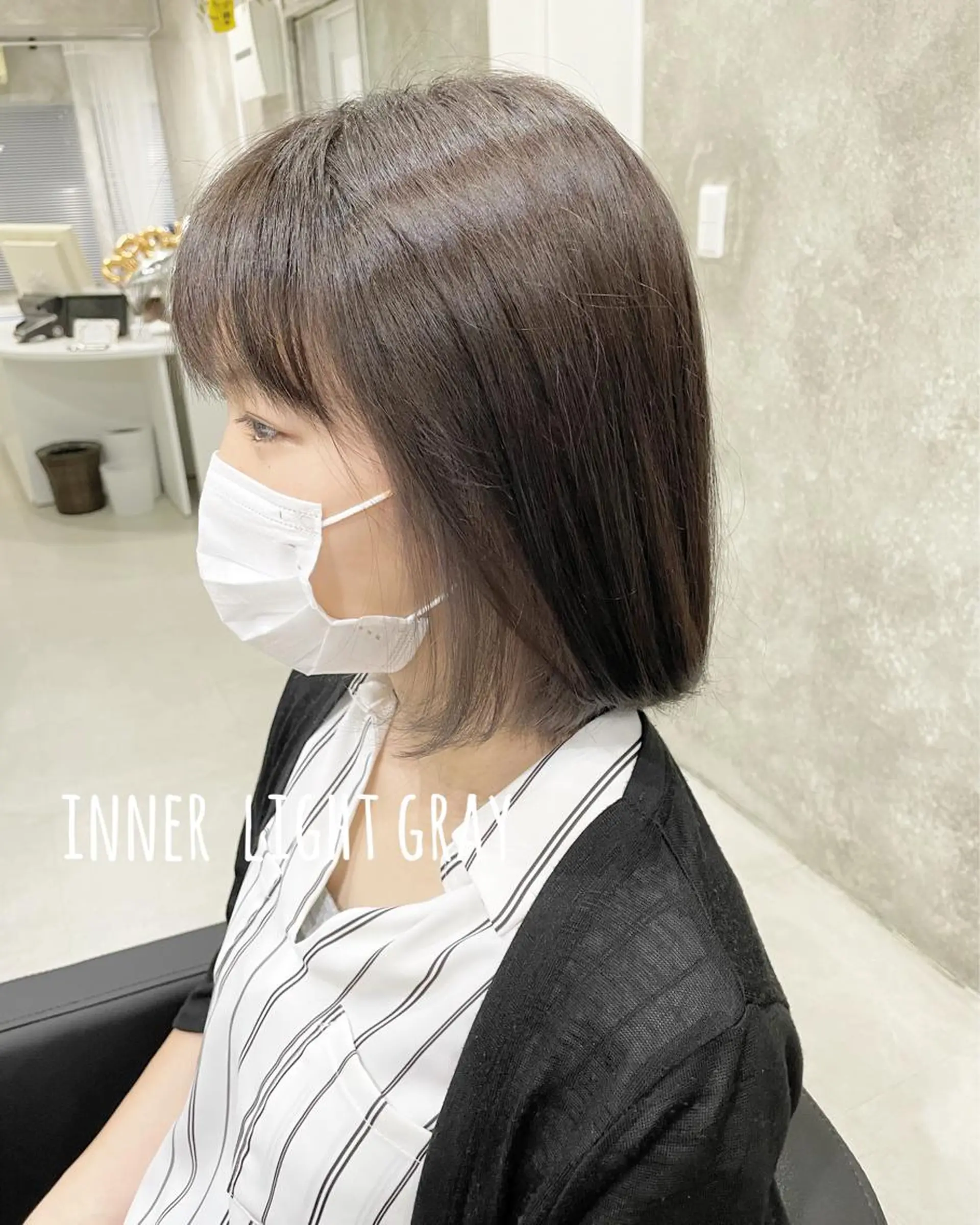 ショート カラー ヘアカラー トリートメント Nino（ニーノ）所属・にしき さんのヘアスタイル