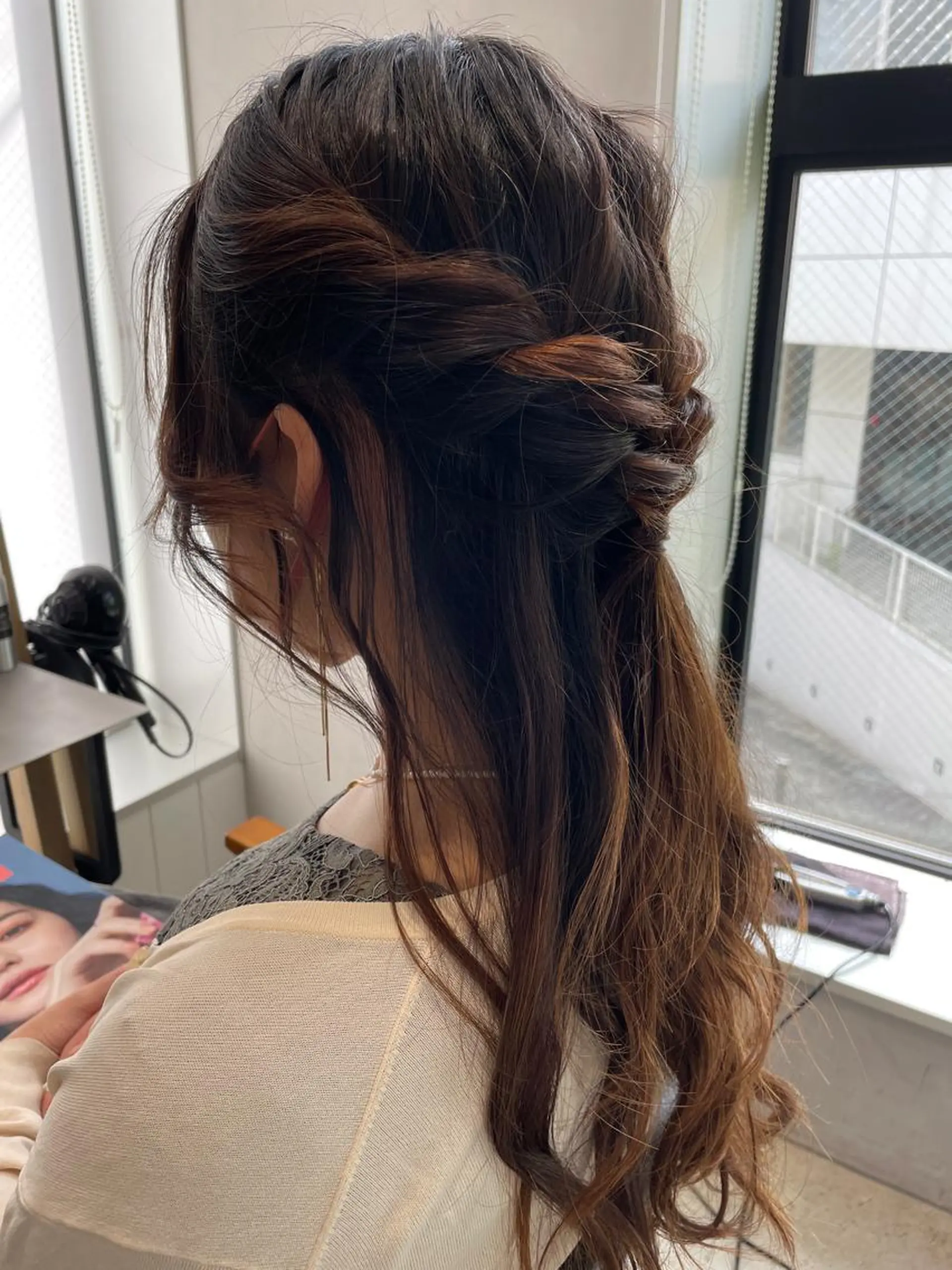 ヘアアレンジ トリートメント ヘアセット ヒロミ/アレンジ/ アンニュイ/透け感のヘアスタイル