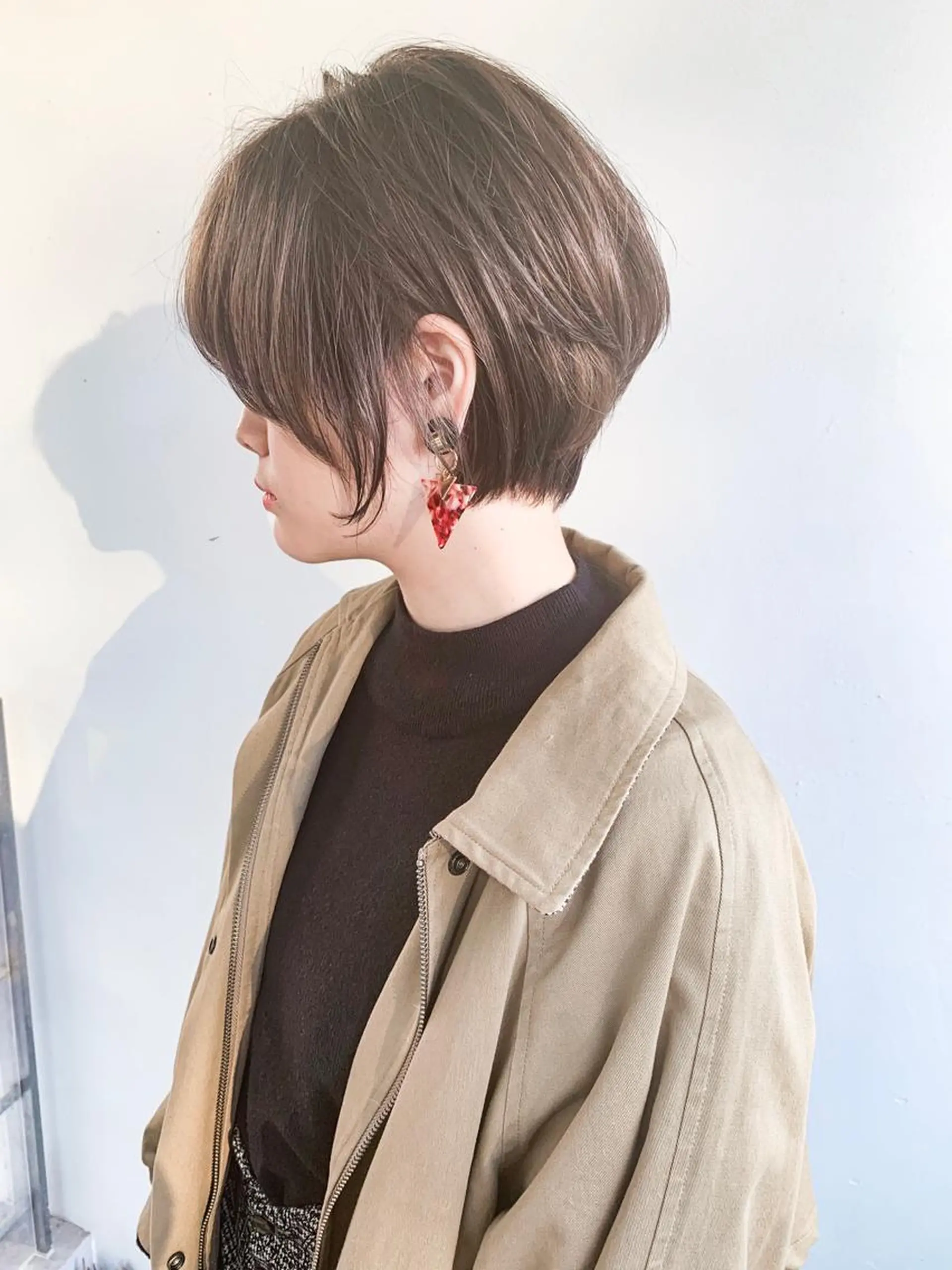 ショート カラー ショート/レイヤー なら石井知希のヘアスタイル