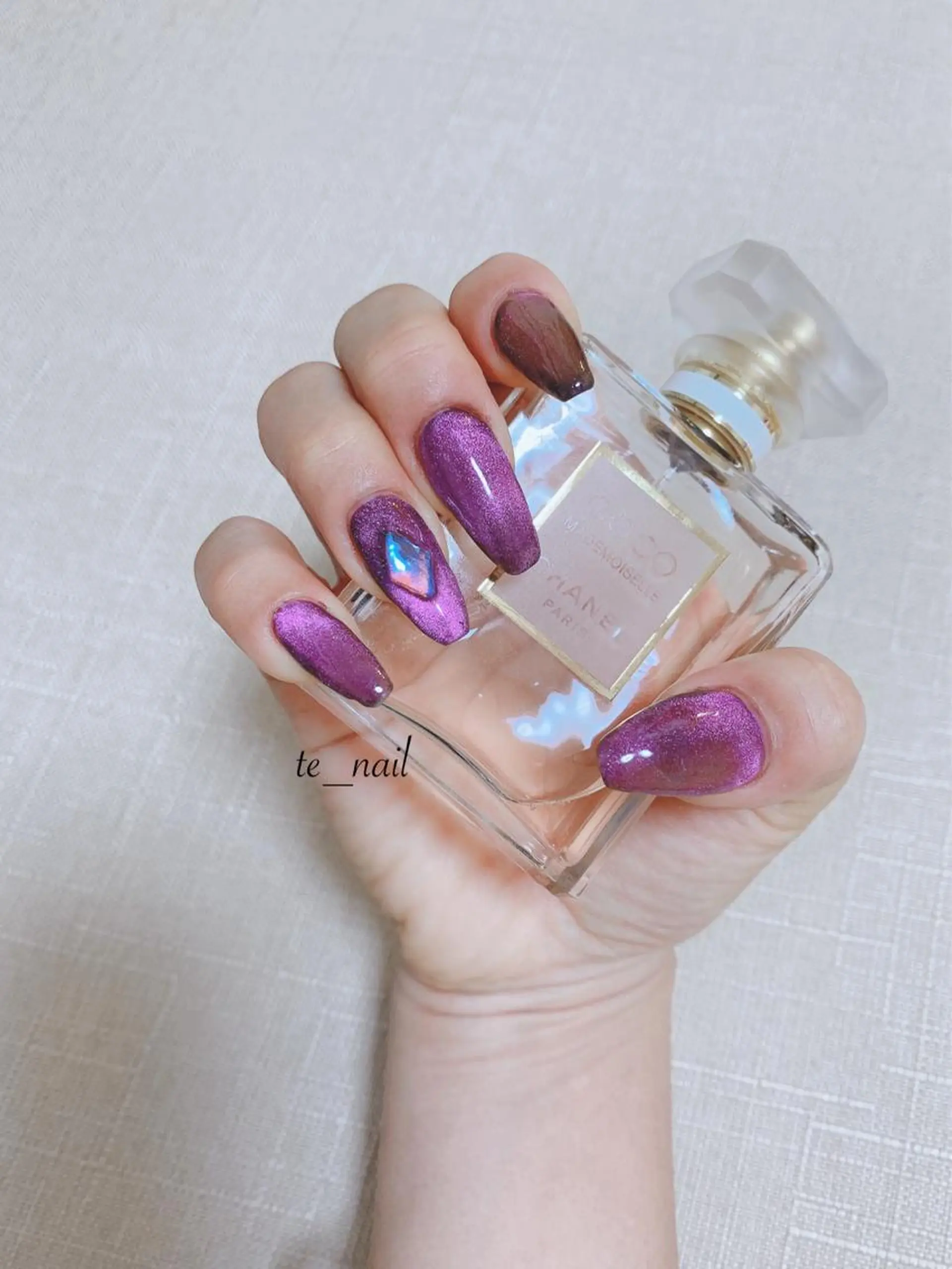 ネイル マグネットネイル ｔe_ nailのネイルデザイン