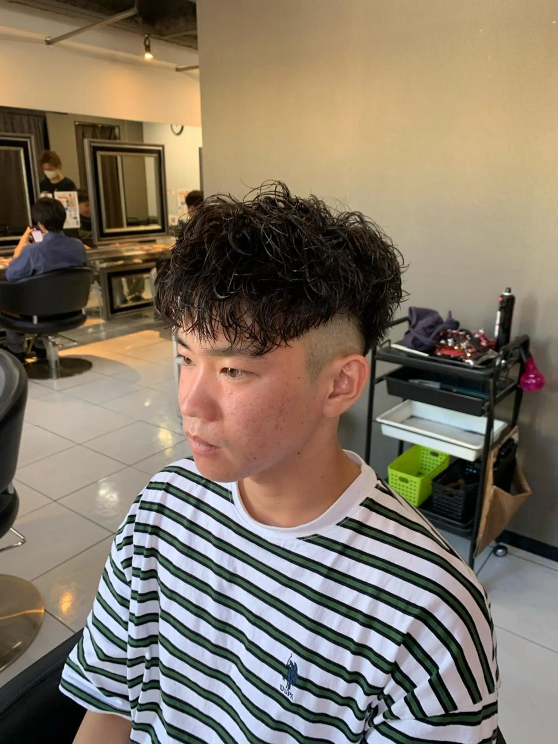 ショート カット パーマ トリートメント 🔥メンズ特化🔥 佐藤桂崇のヘアスタイル