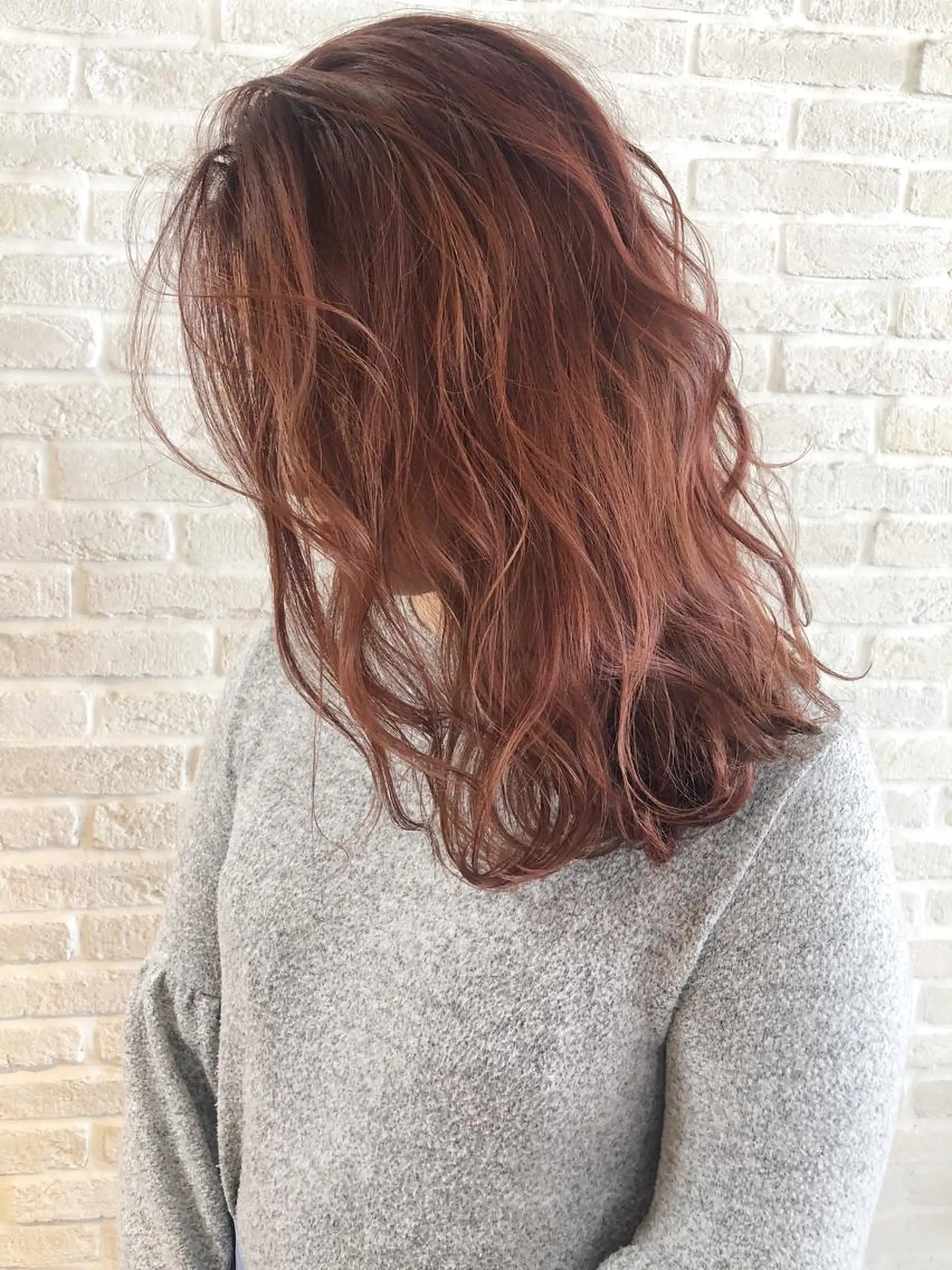 セミロング カラー hair salon Ranun髪質改善のヘアスタイル