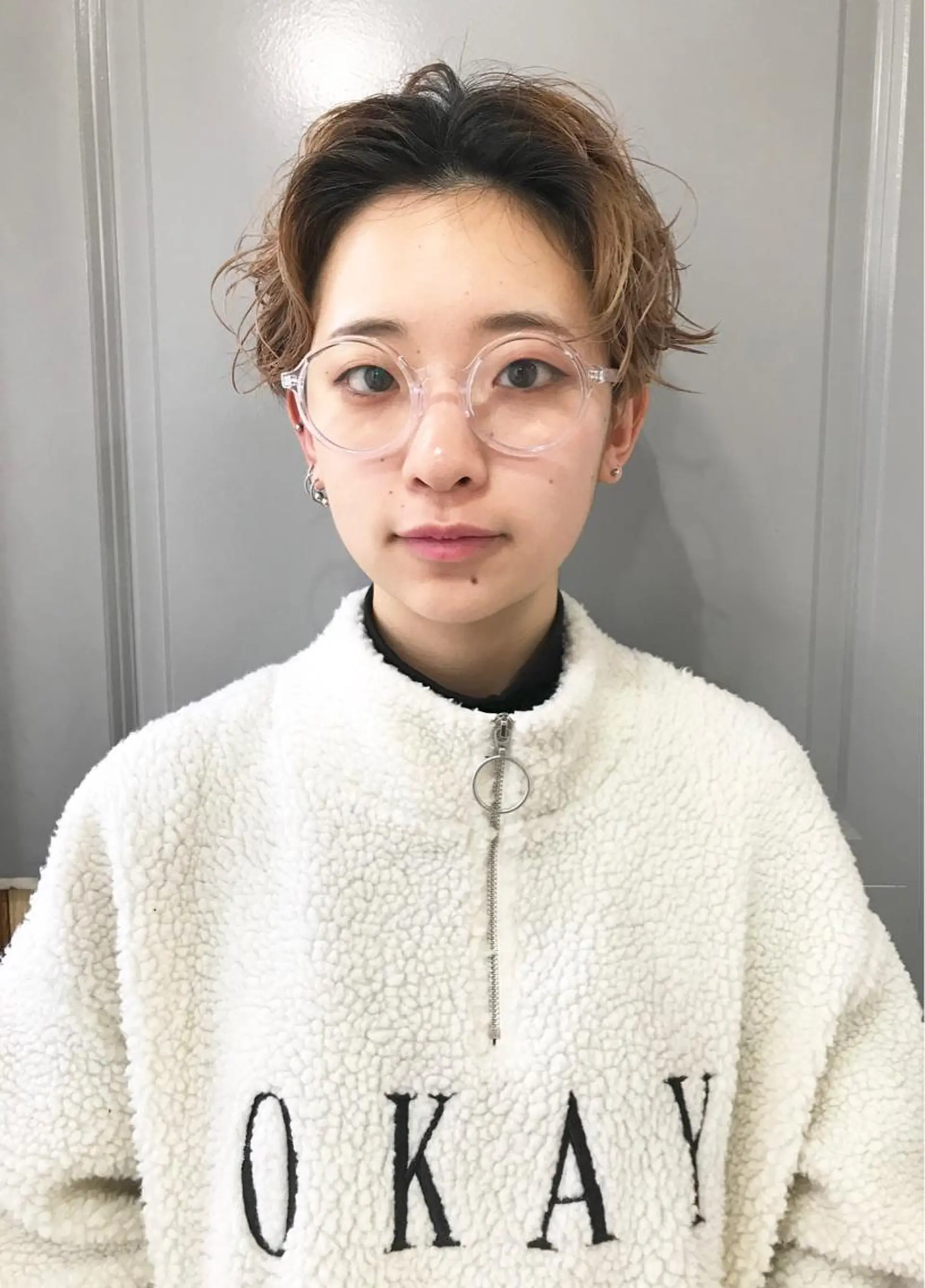 ショート パーマ ショートヘア suvvy hairsalonのヘアスタイル