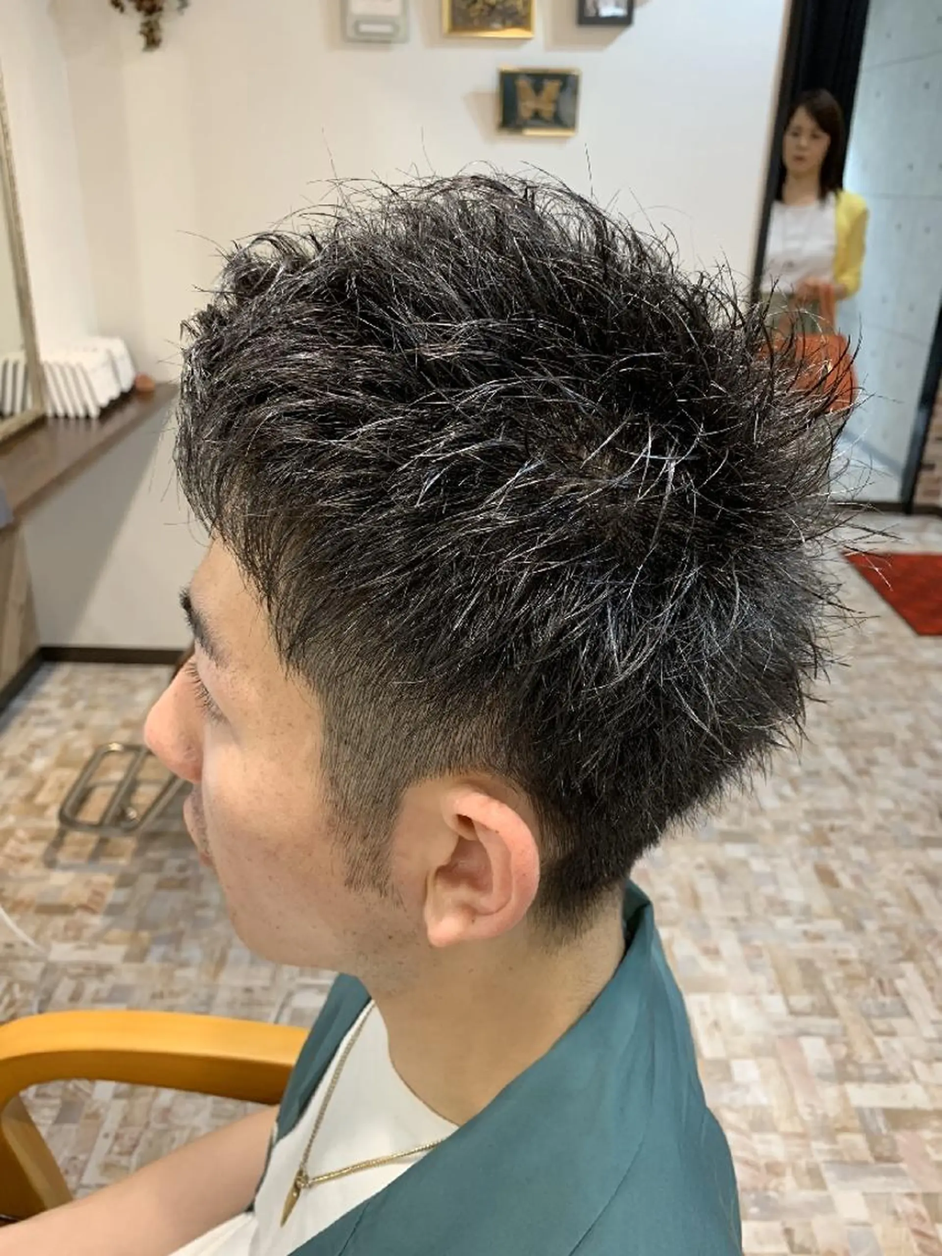 ショート メンズ ツーブロック ショートヘア カット matilda hair Men'sのヘアスタイル