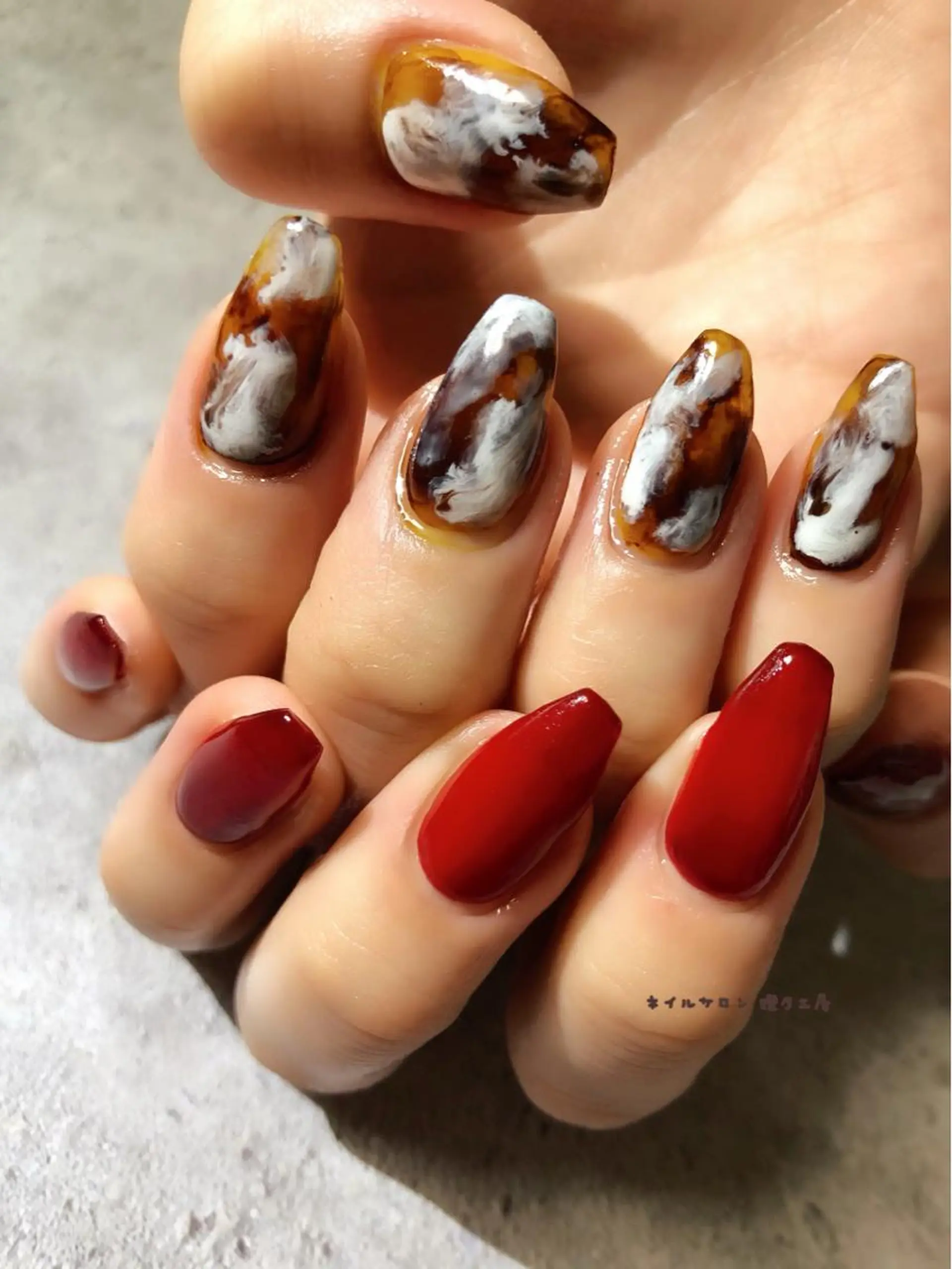 ネイル 伊藤 美里のネイルデザイン
