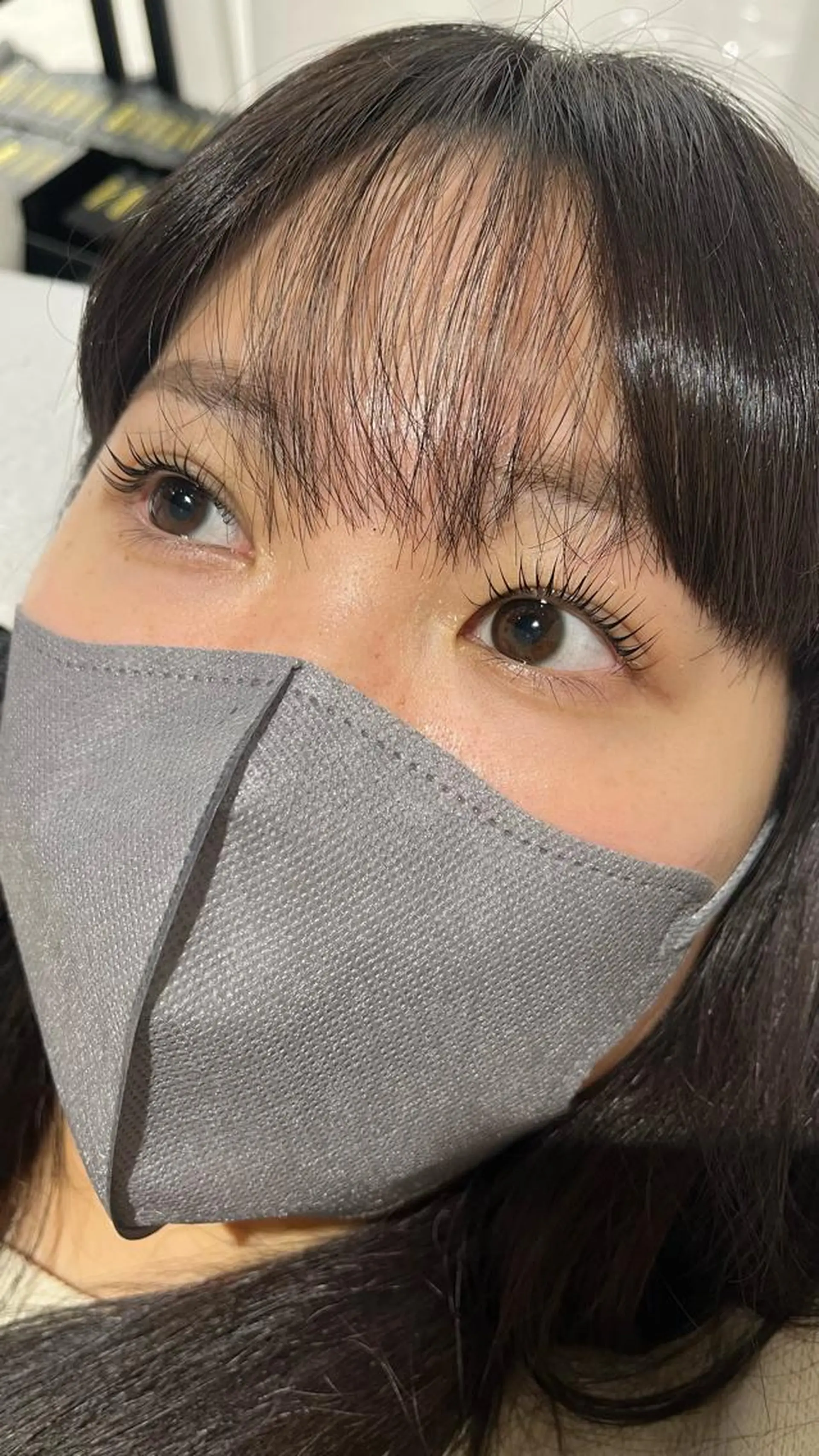 カラー ネイル マツエク・マツパ パリジェンヌラッシュリフト マツパ mai🤍縮毛酸性ス トレート/アイリストのヘアスタイル