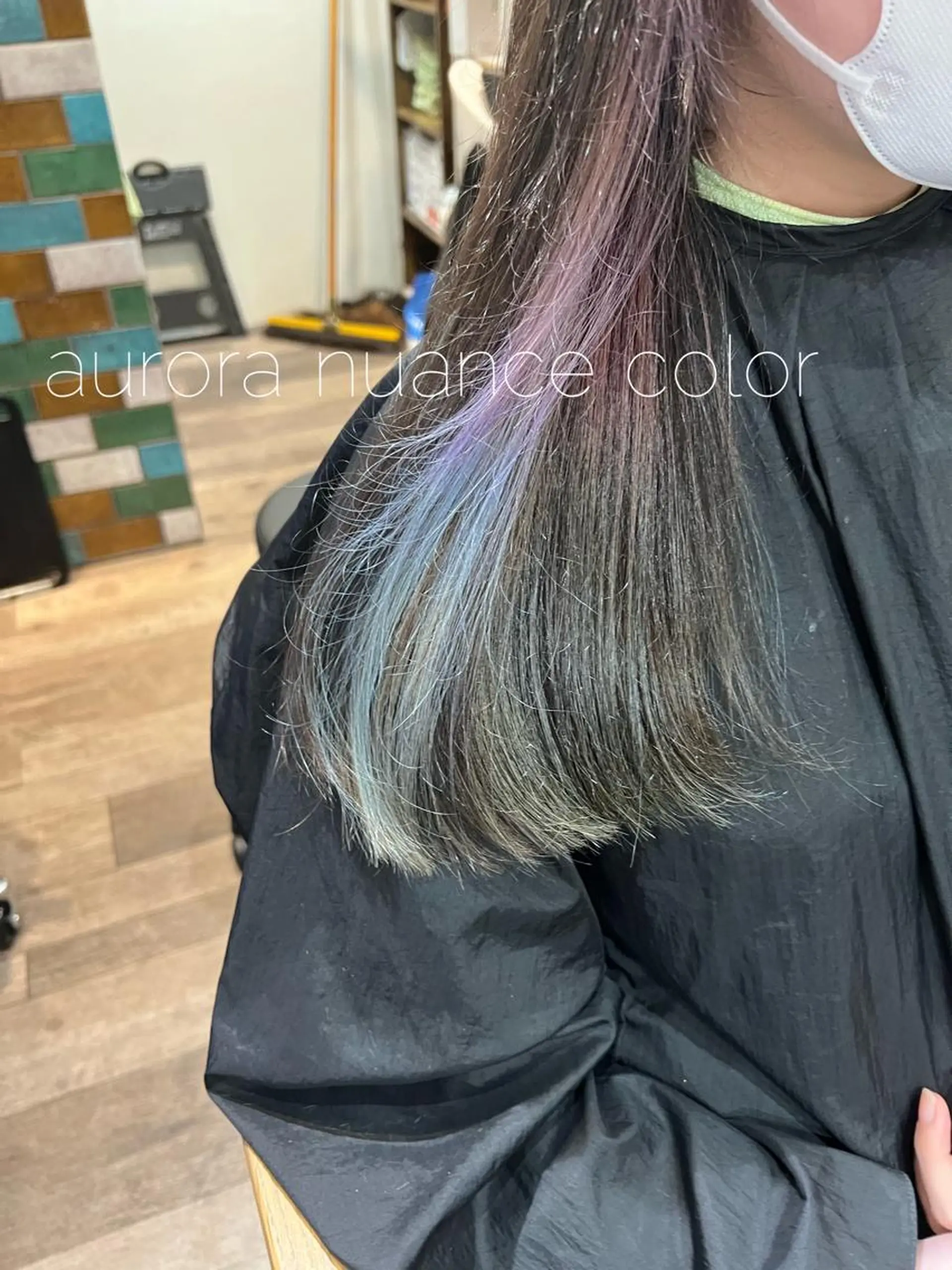 ロング カラー ヘアカラー カラーパティシエ facce🌼ikoのヘアスタイル