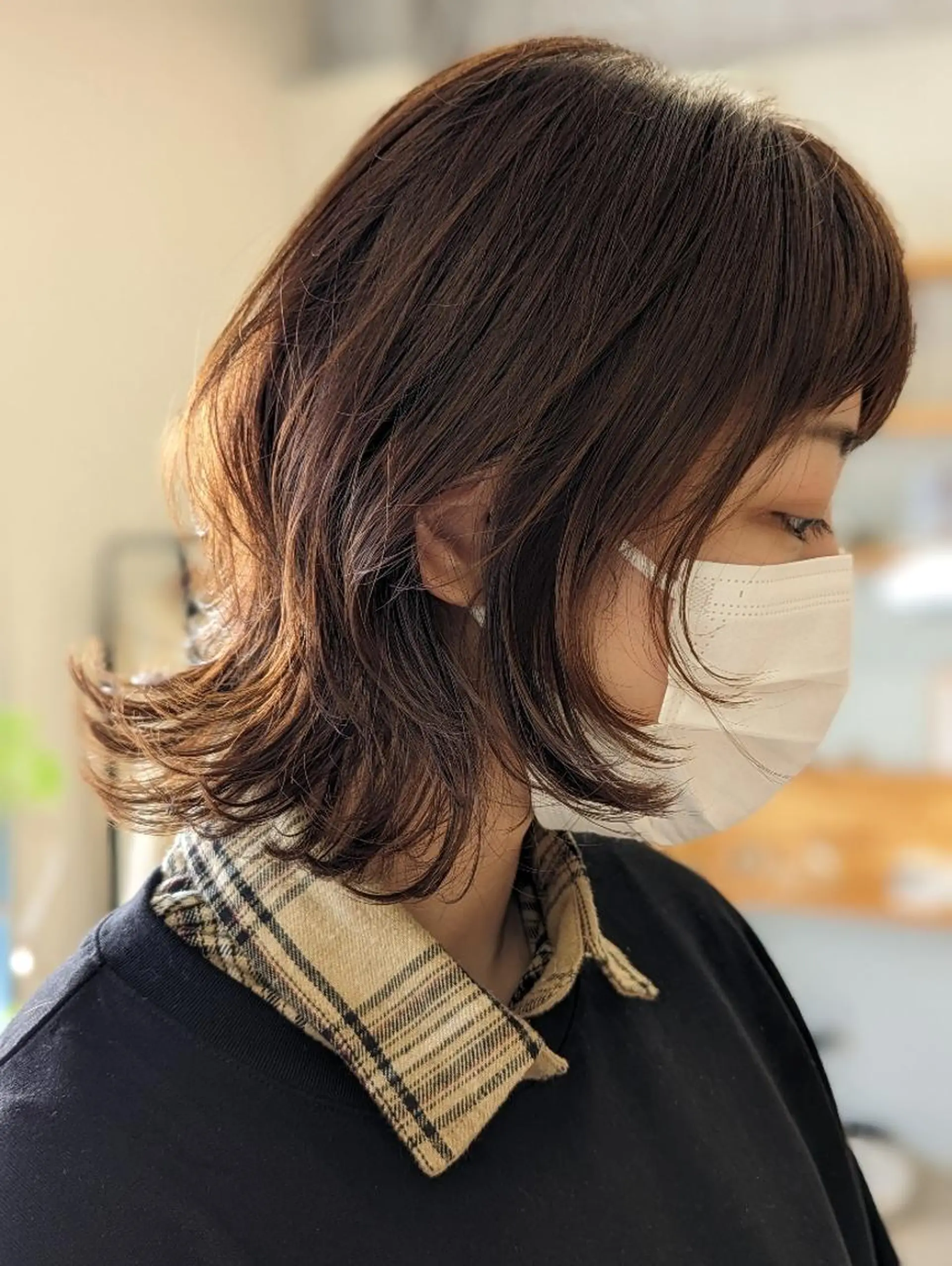 ショート ウルフカット カット ヘアカラー EEN(エン)所属・林 直紀のヘアスタイル