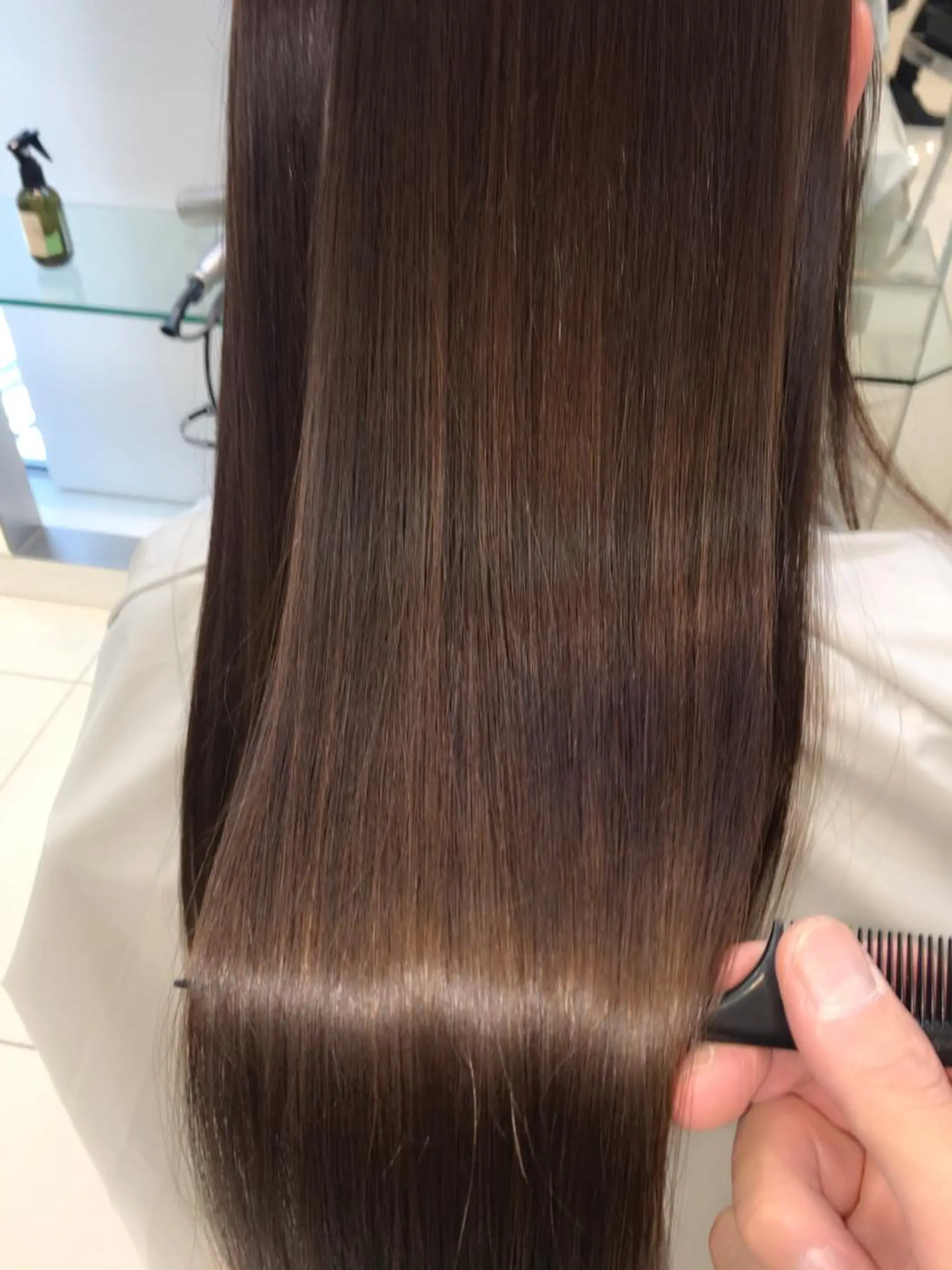 ロング パーマ 縮毛矯正/髪質改善 /ブリーチ/東陽町✨のヘアスタイル