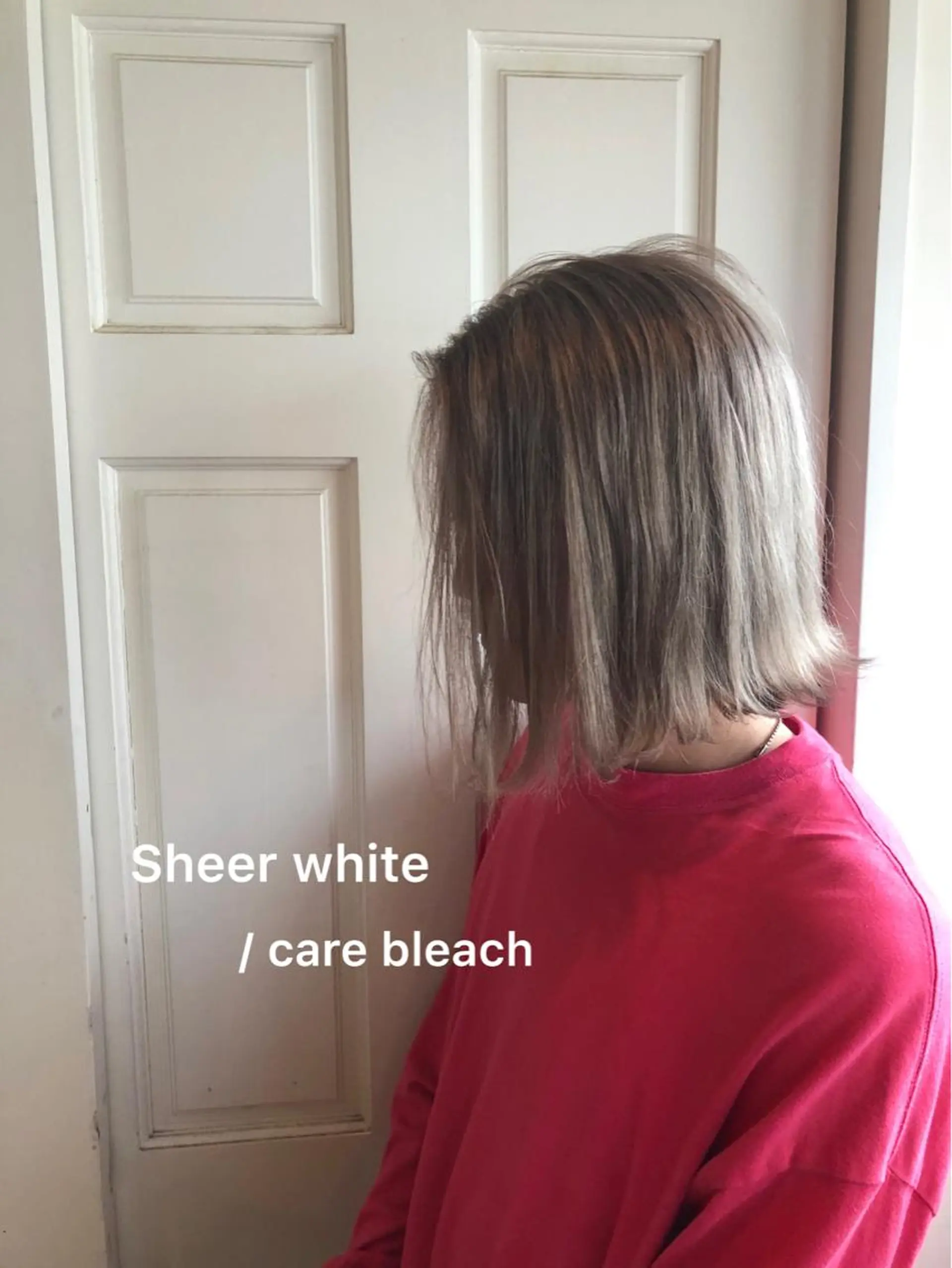 ミディアム カット ヘアカラー トリートメント 🌸ハイトーン 新田　廉 🌸のヘアスタイル