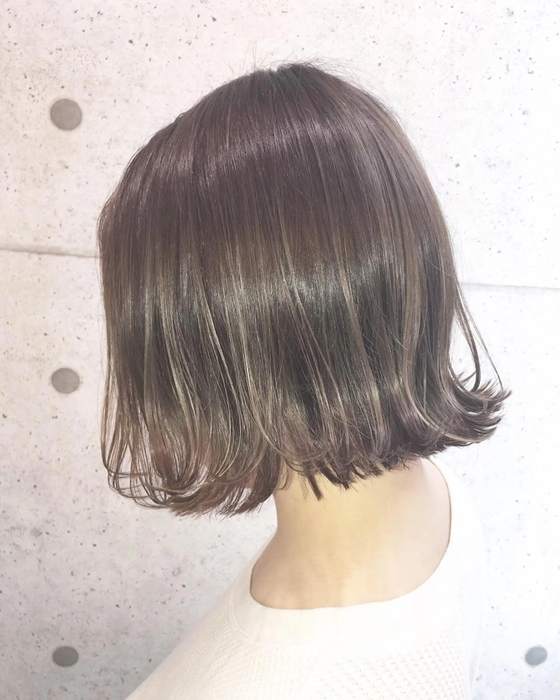 ミディアム カラー LITTY所属・レイヤー/髪質改善 /山永圭介のヘアスタイル