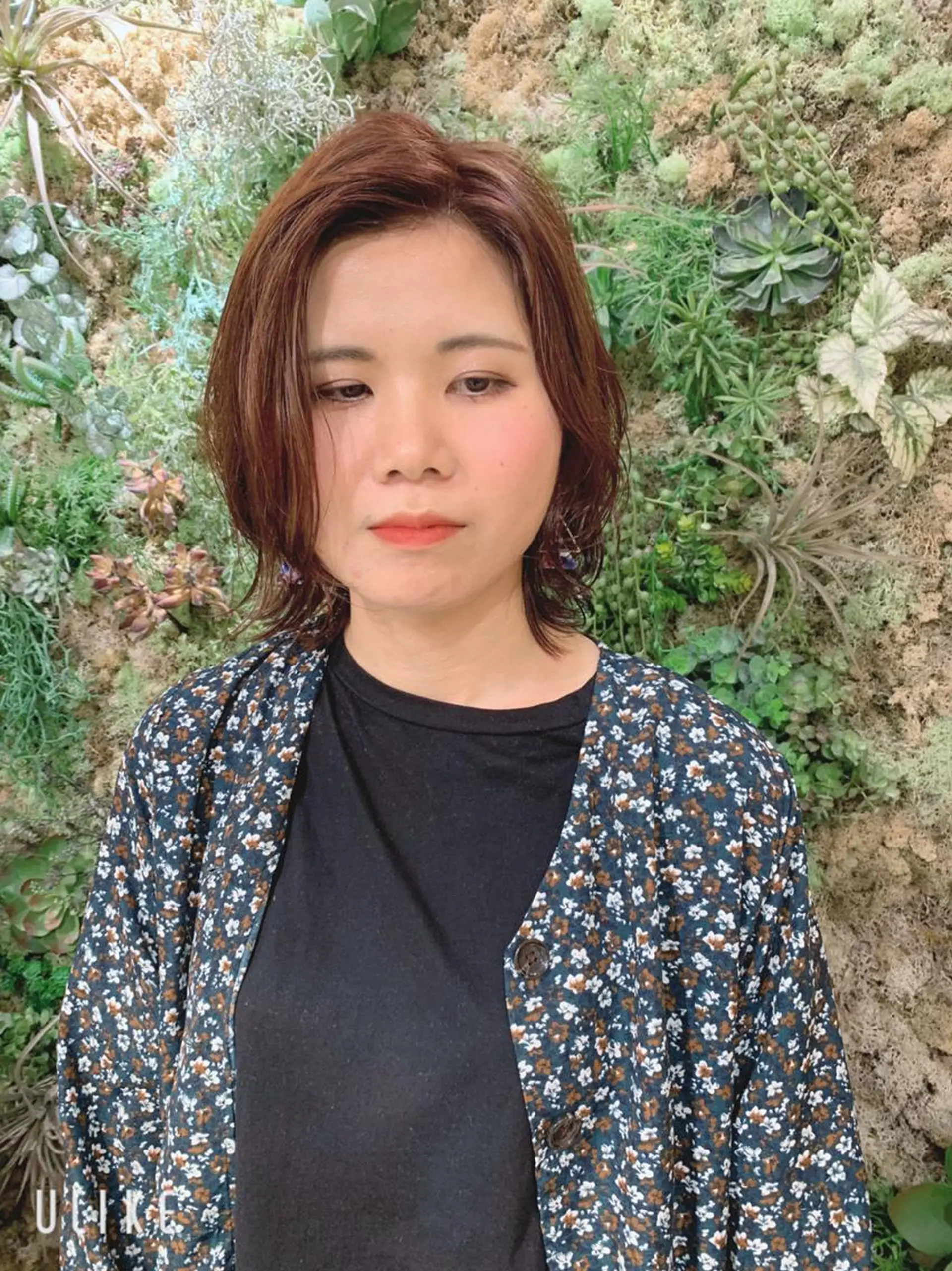 ミディアム パーマ カラー 支持率No.1💖 オチアイのヘアスタイル