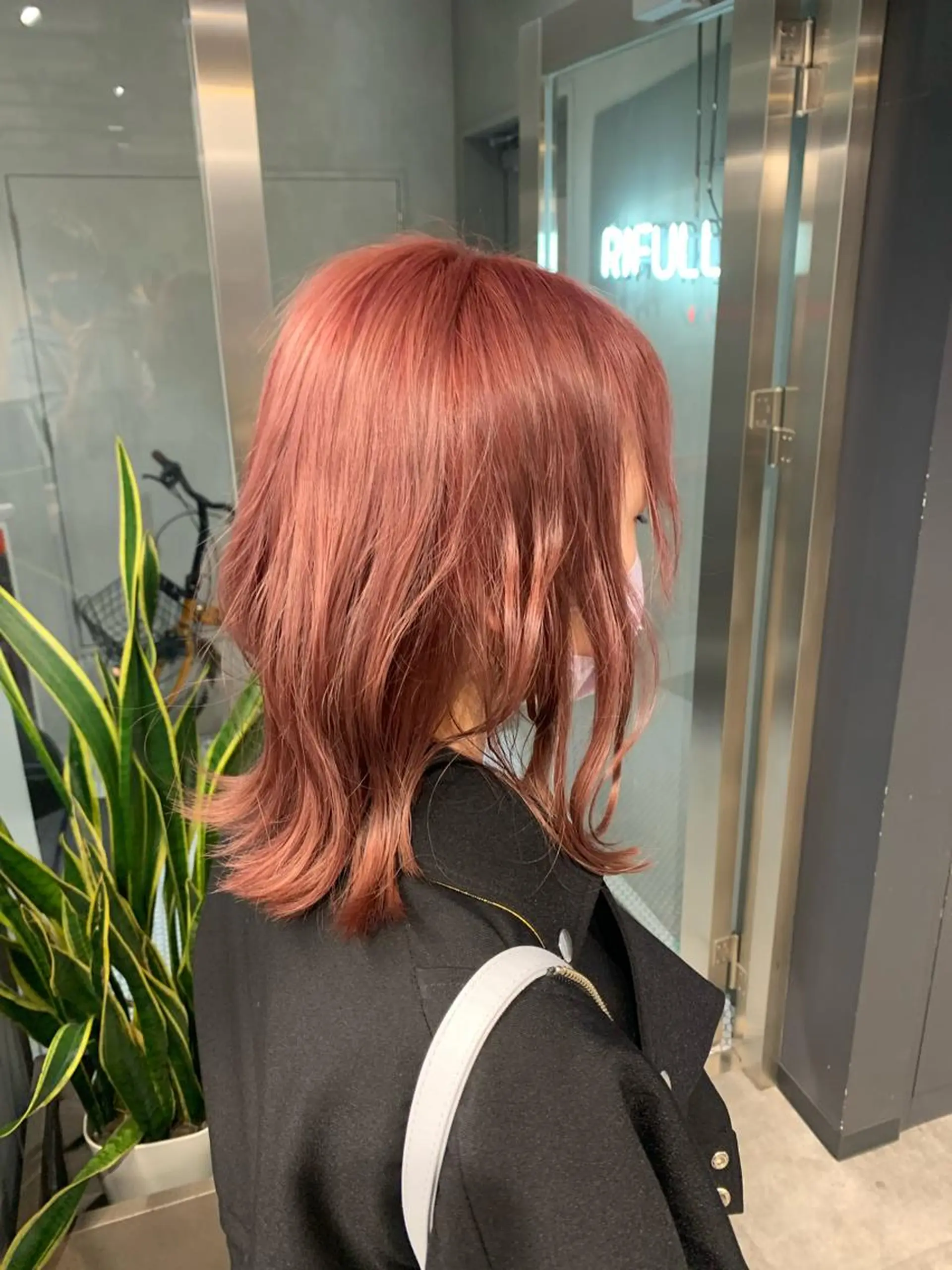 ミディアム カラー カット ヘアカラー トリートメント 園田 将士のヘアスタイル