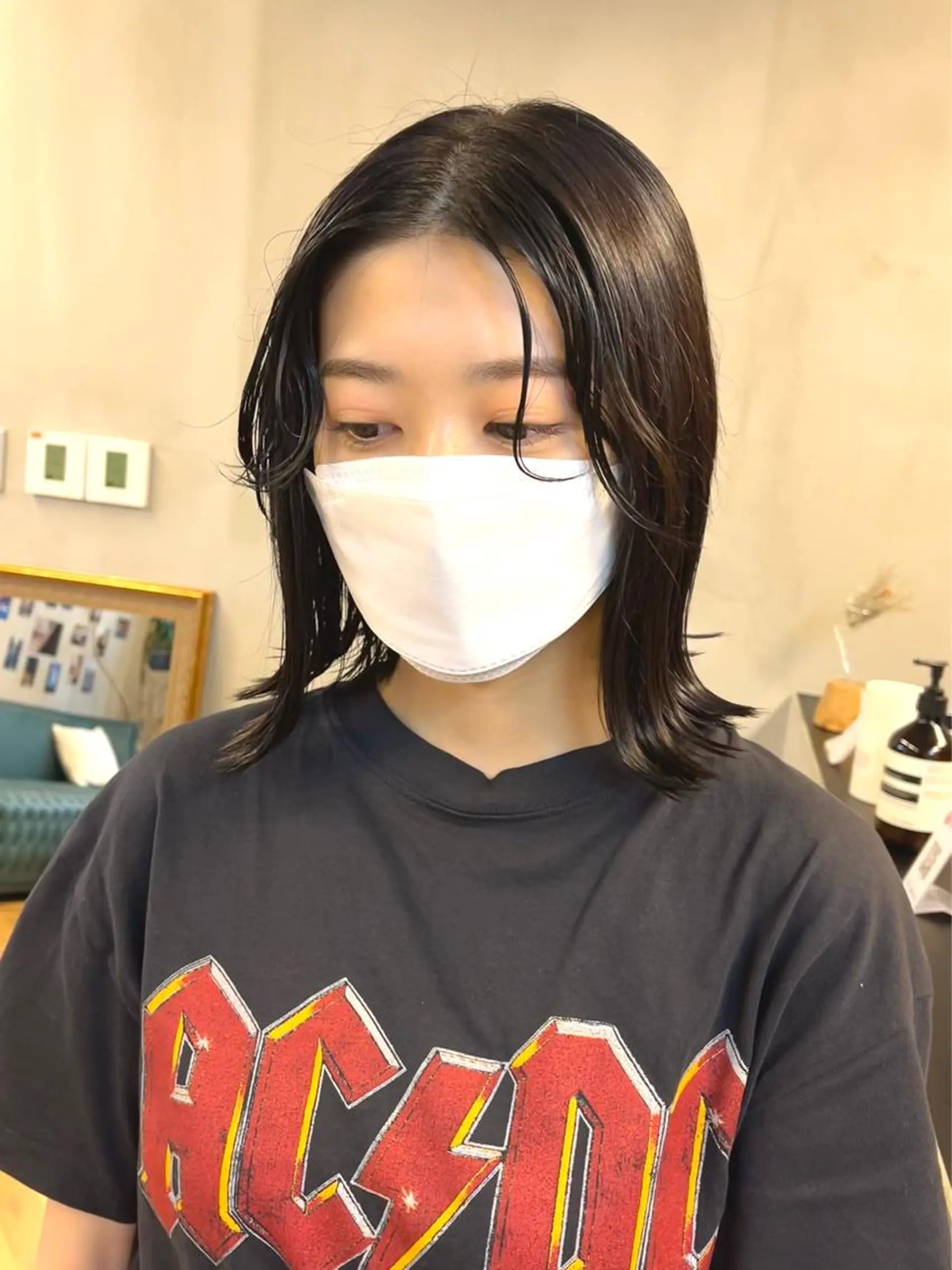 ミディアム カラー esu西梅田所属・ena/ブリーチなし 透明感・レイヤー🎀のヘアスタイル