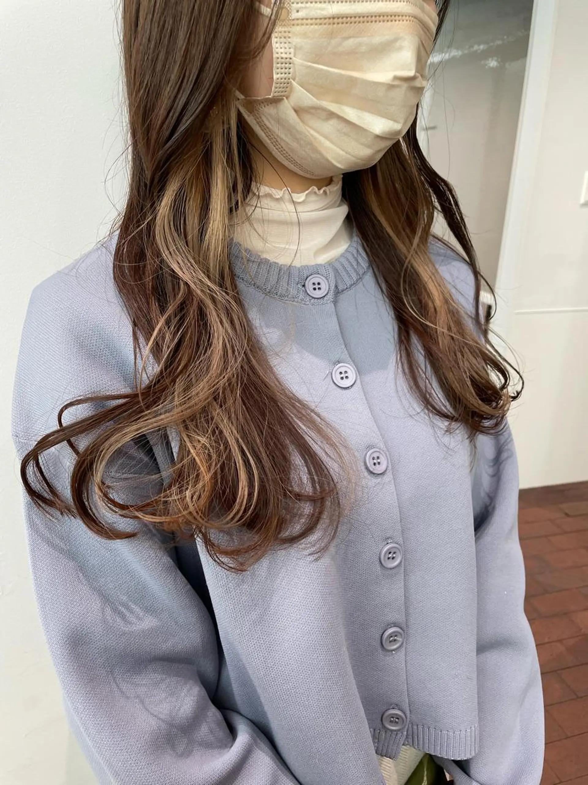 ロング カラー カット ヘアカラー トリートメント gotoday　shaire　saron所属・miu. ボブ/透け感カラーのヘアスタイル