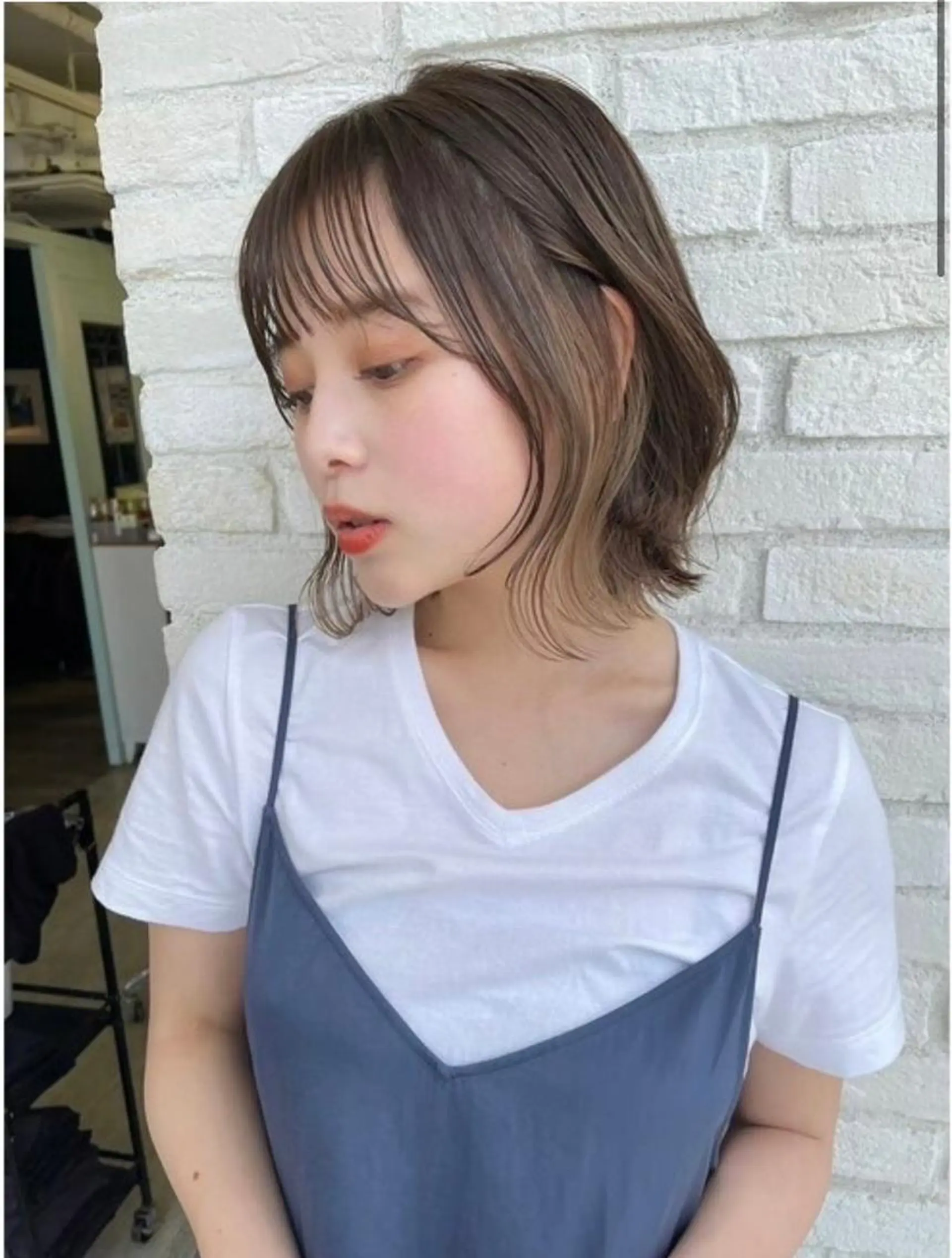 ショート ヘアカラー トリートメント 🩵縮毛矯正・ボブ 岩原朋也🩵のヘアスタイル