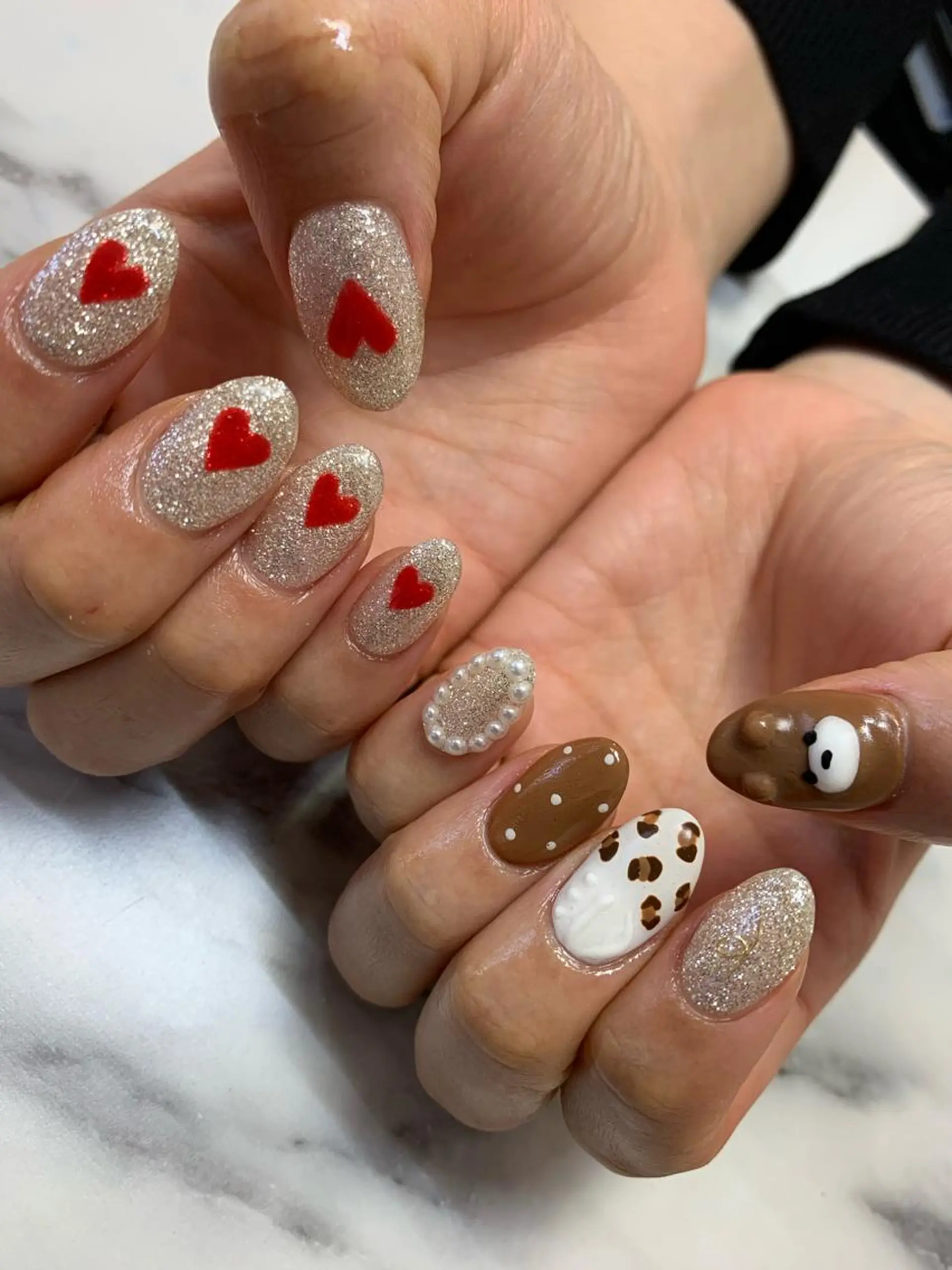 ネイル 持ち込み 鈴木 なつきのネイルデザイン