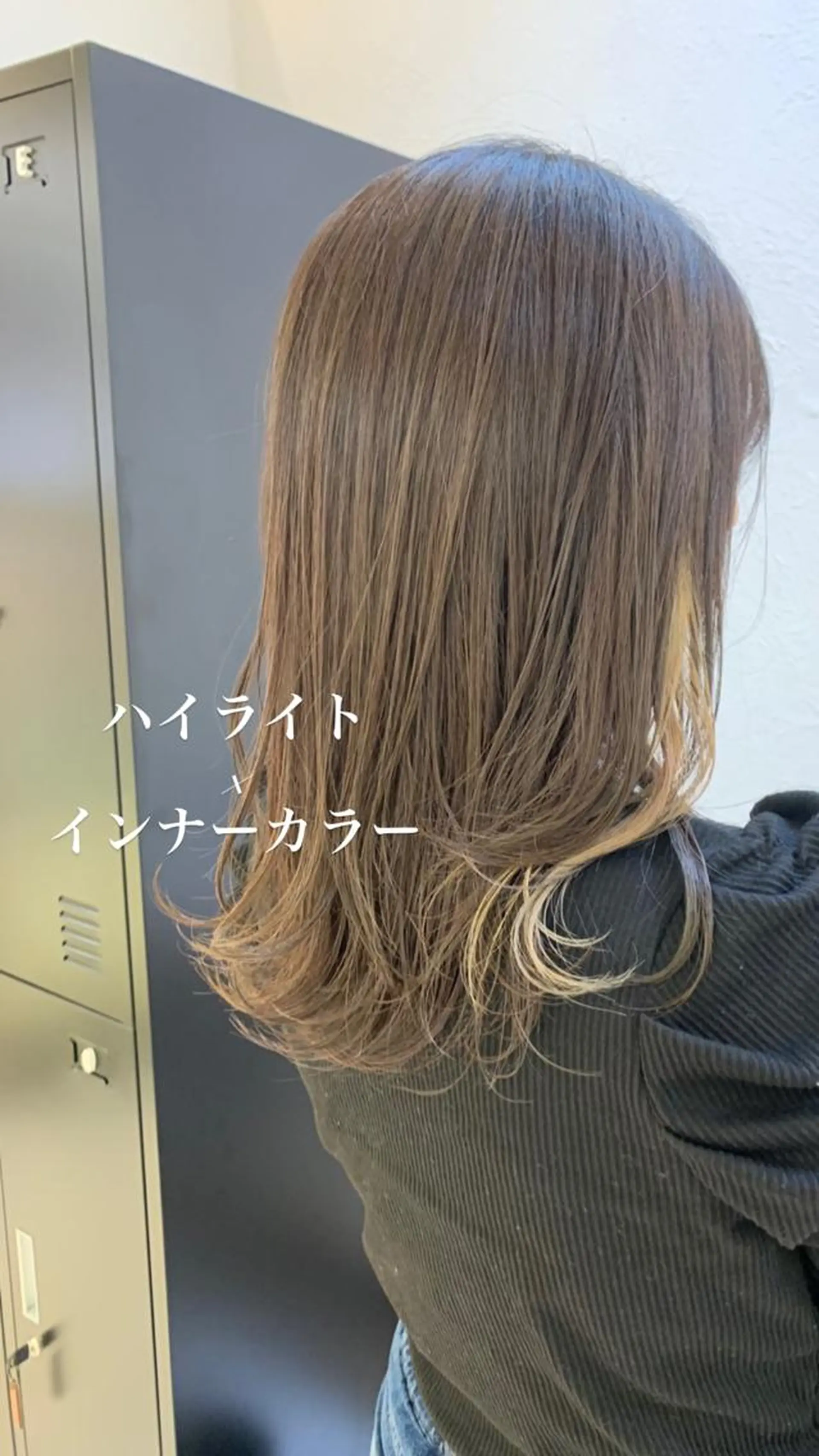セミロング カラー ヘアカラー ヘッドスパ 似合わせカラー/艶 髪質改善/ヨシザキのヘアスタイル