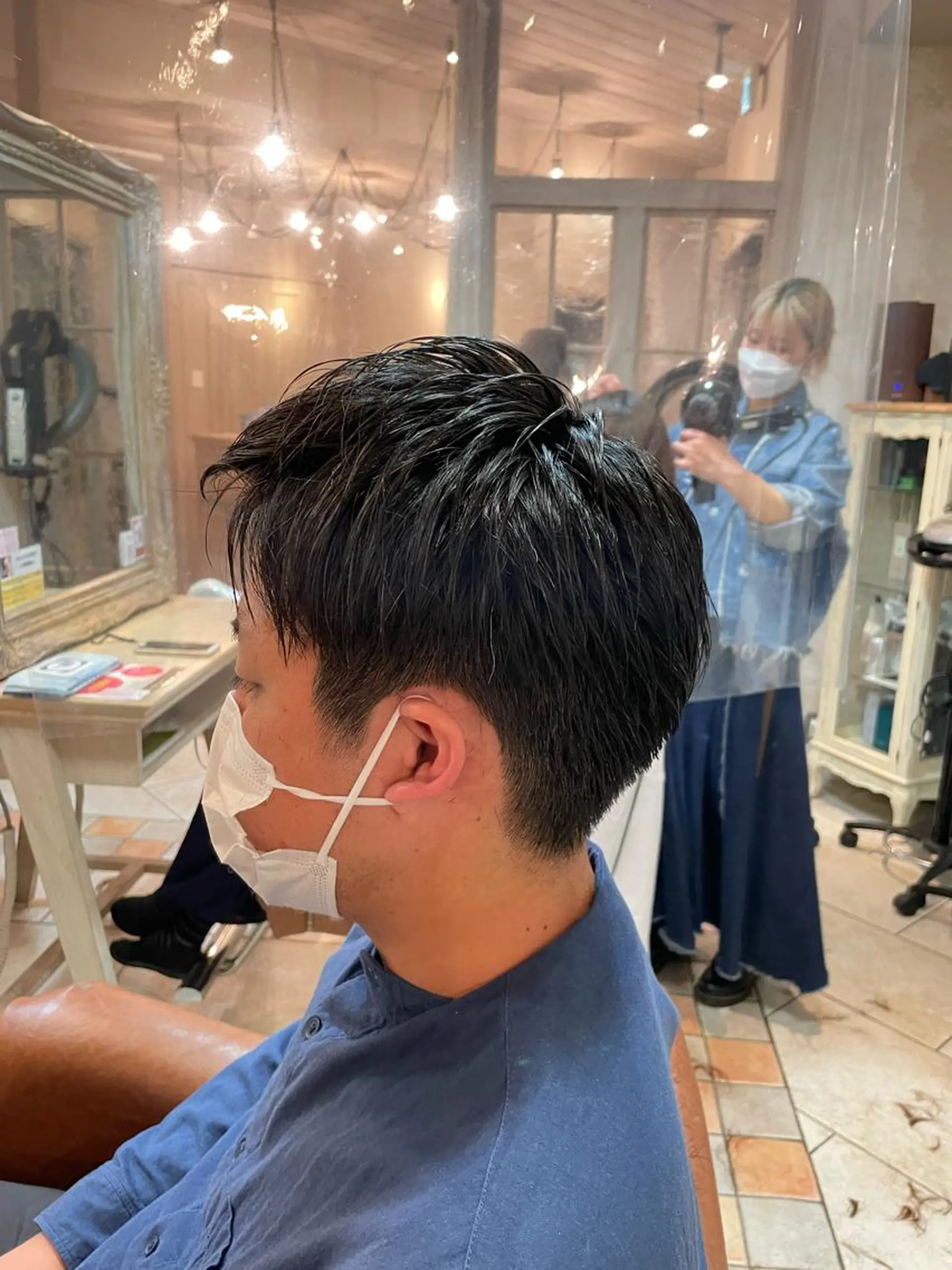 ショート メンズ ビジネス 前平 友慈のヘアスタイル