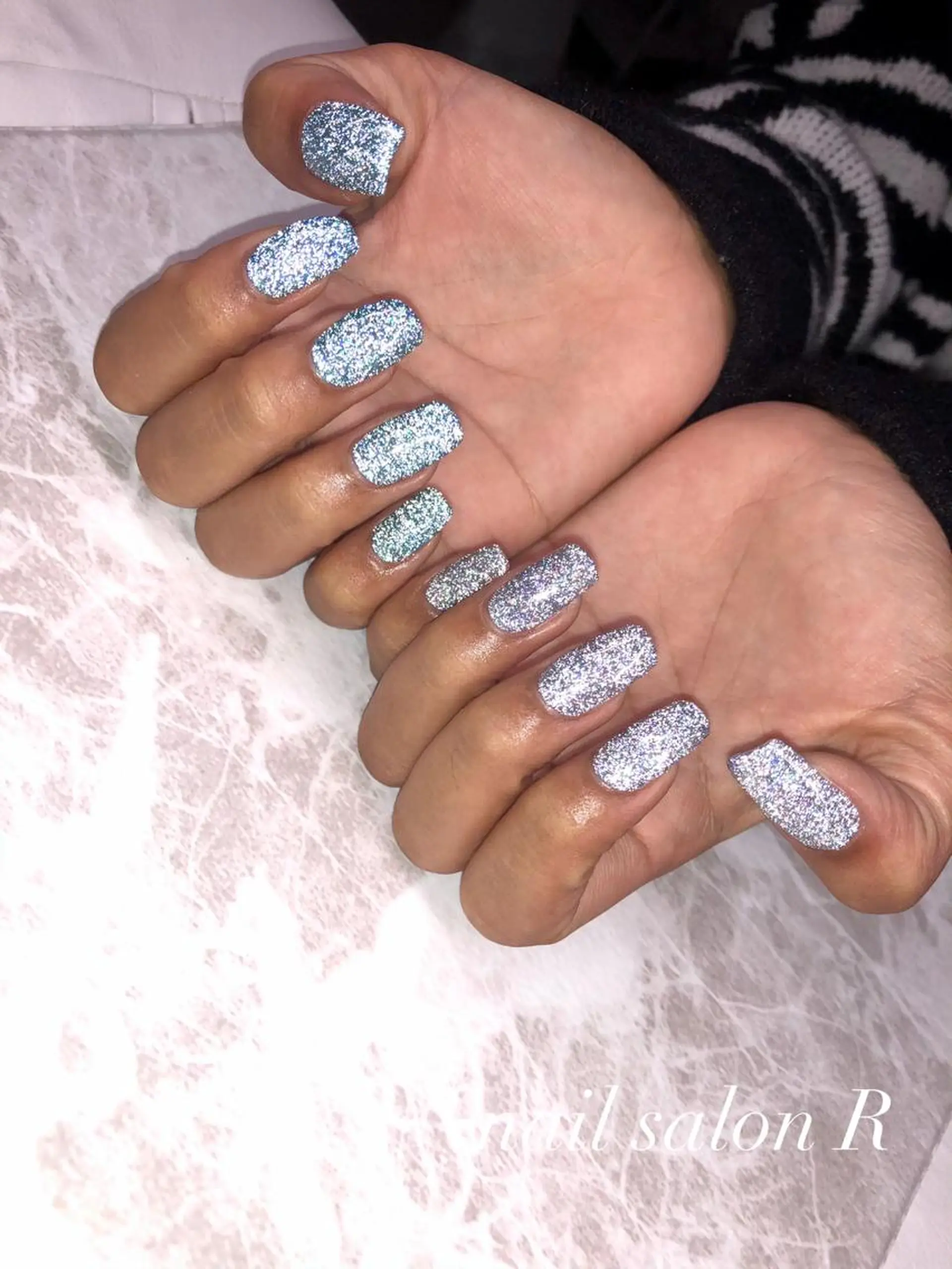 ネイル フラッシュネイル ラメ(グリッター) nail salon Rのネイルデザイン