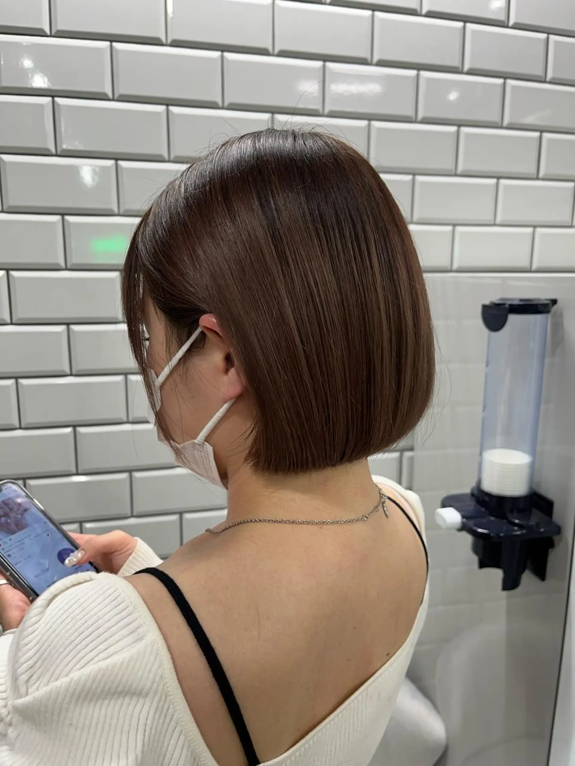 ショート カラー カット ヘアカラー トリートメント newi赤羽 HINATAのヘアスタイル