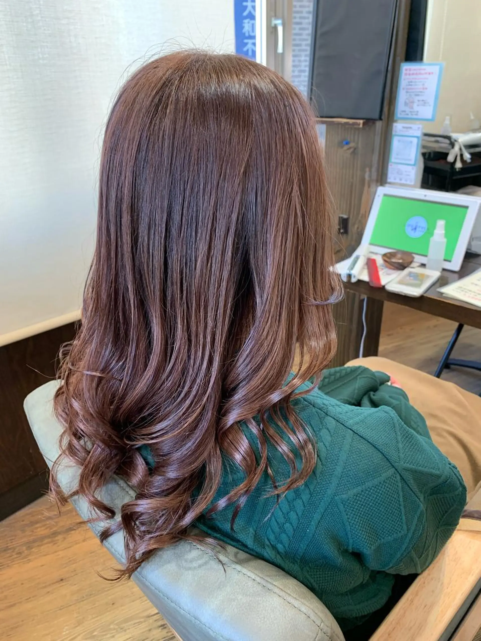 ミディアム カラー 中野  淳のヘアスタイル