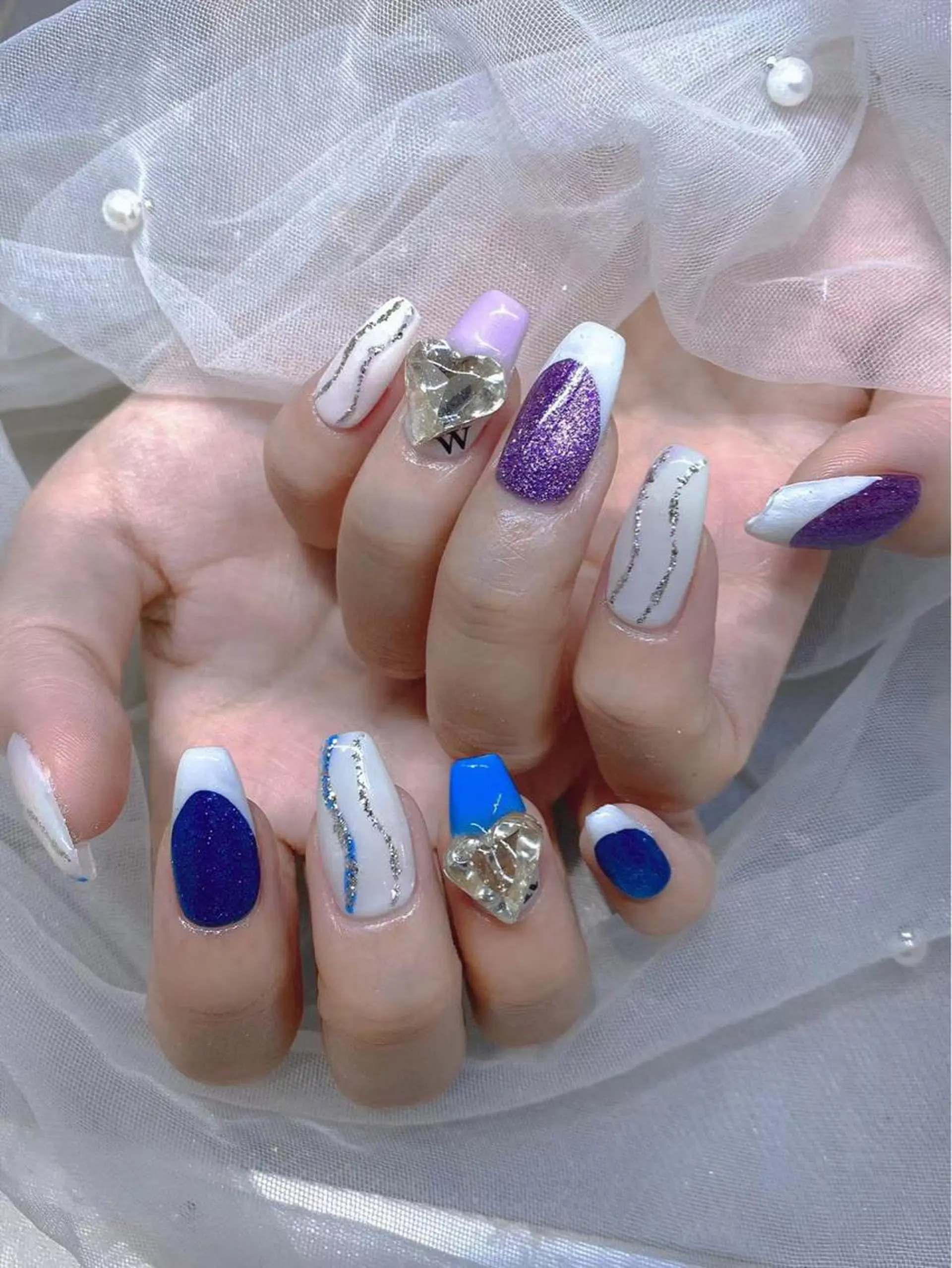 ネイル 長さだし専門店 M2　rikaのネイルデザイン