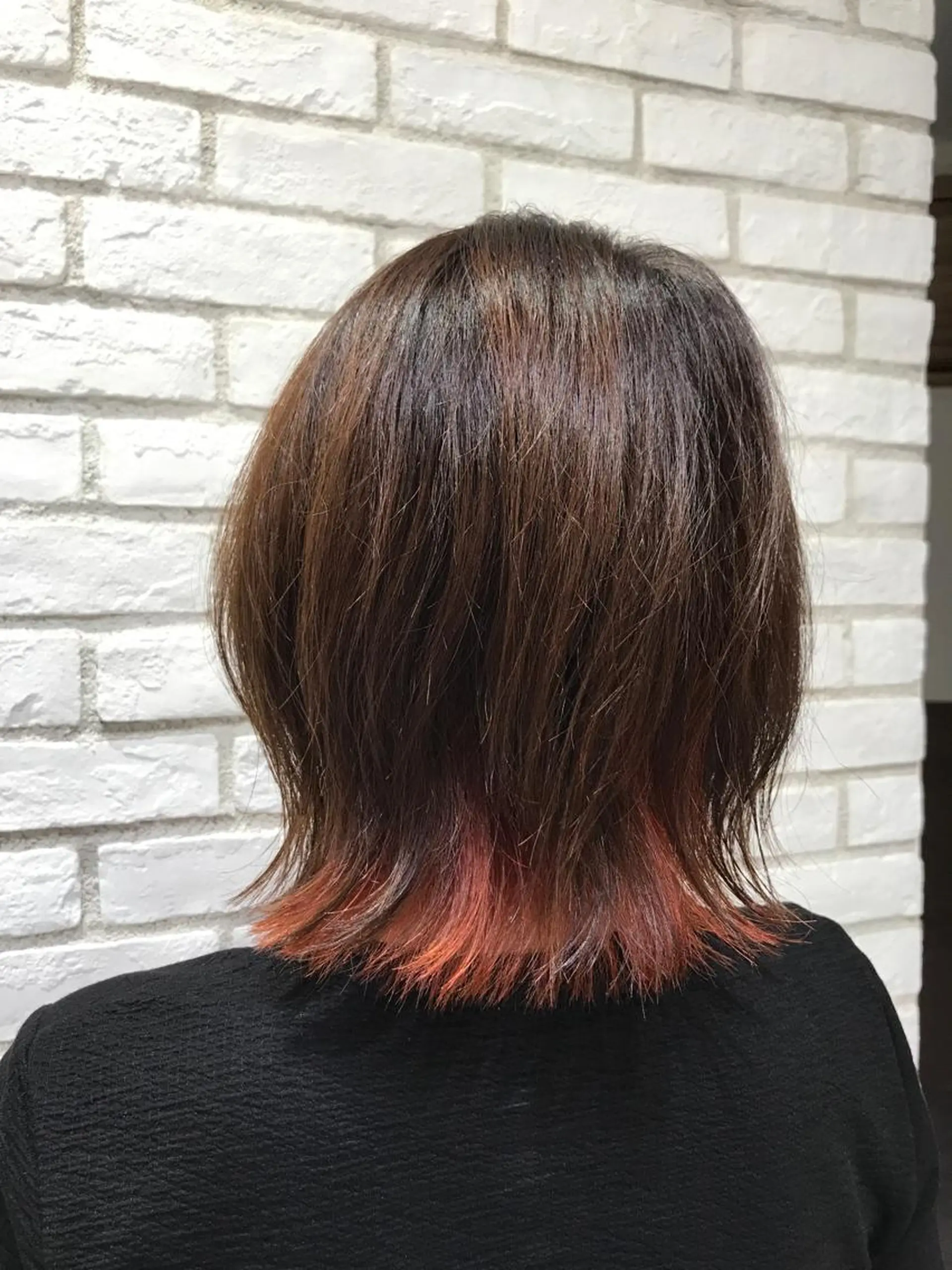 ショート カラー インナーカラー ピンクカラー Ash 戸田公園店のヘアスタイル