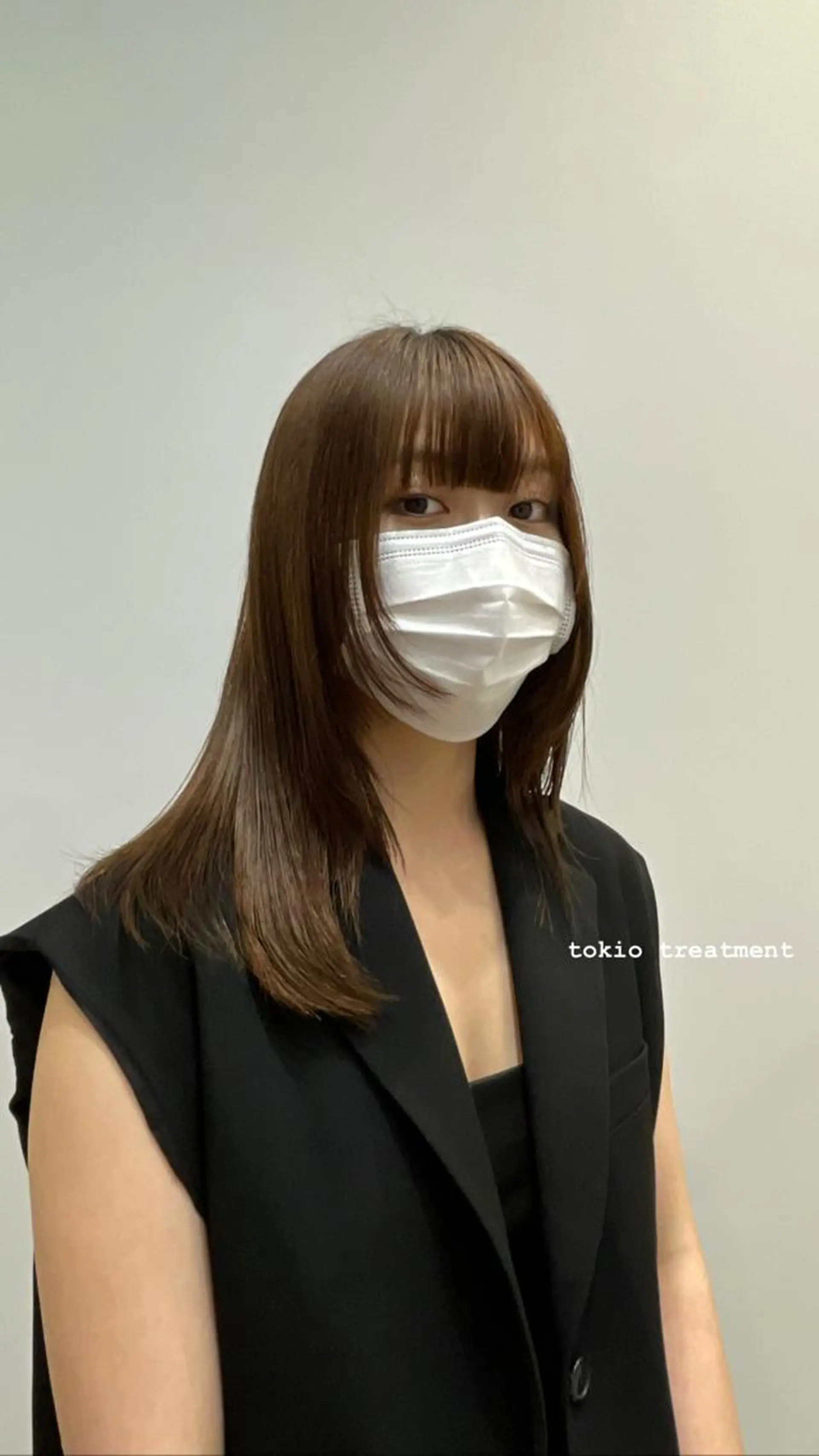 ロング FILMS 綾菜のヘアスタイル