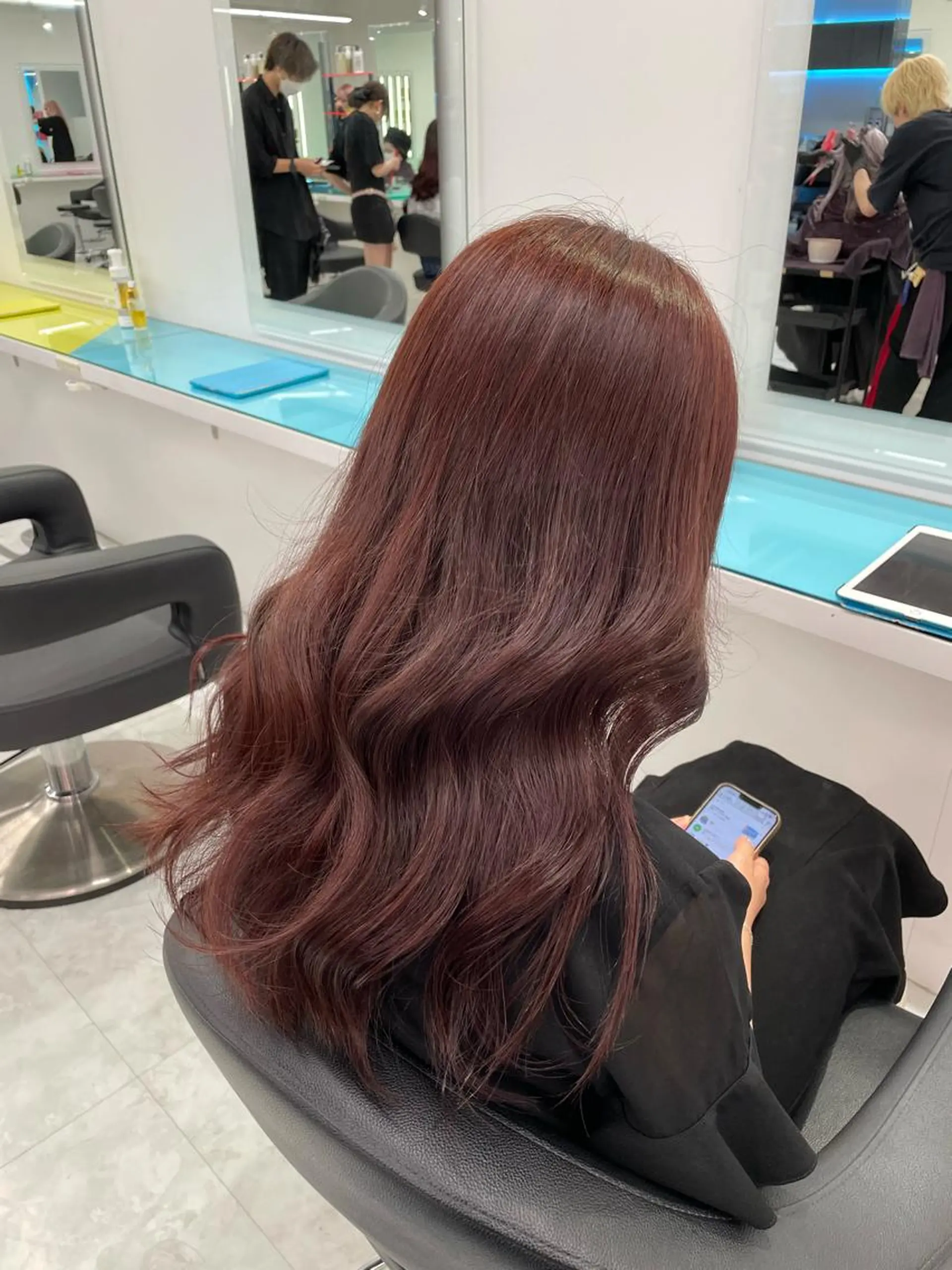 カラー ️🩷ハイトーン特化 RYUGA️🩵のヘアスタイル