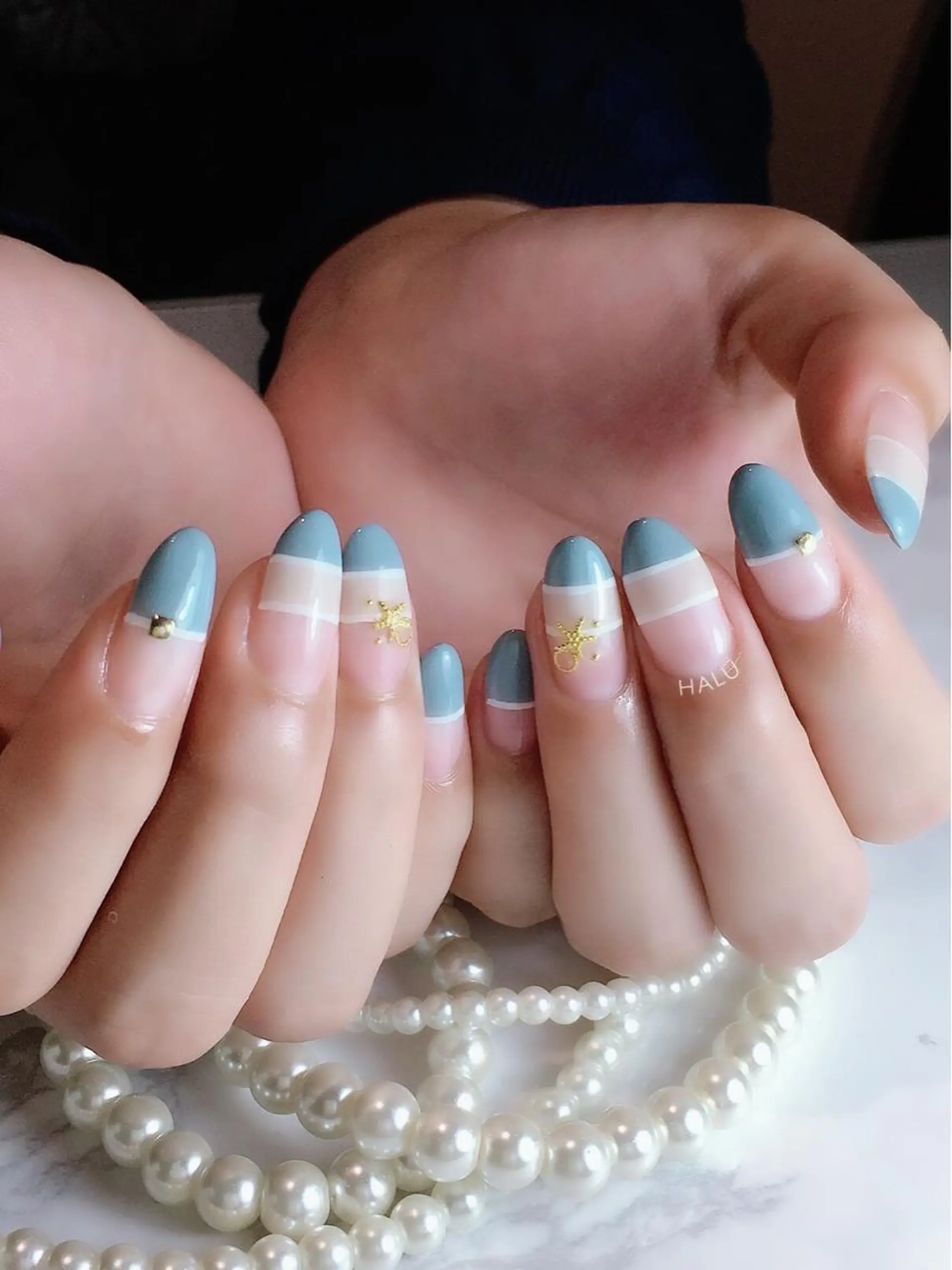 ネイル フレンチネイル HALU ハルのネイルデザイン