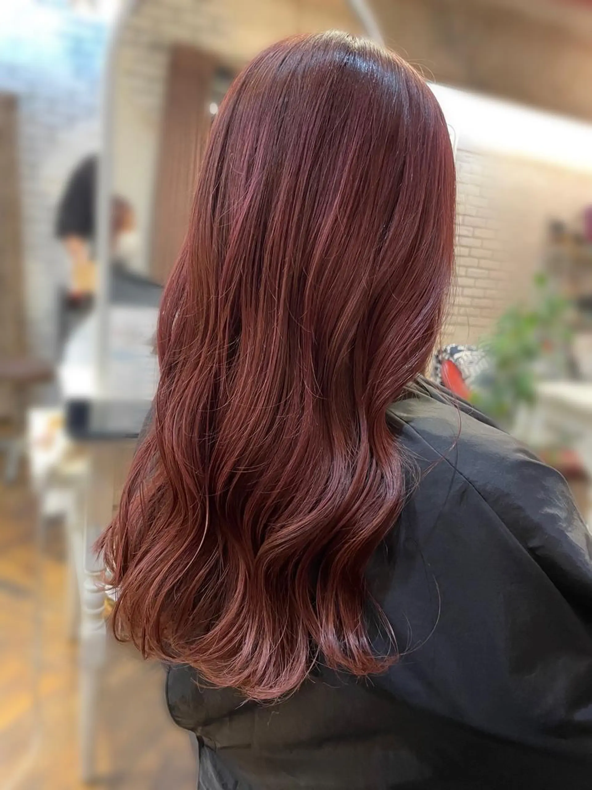 ロング カラー ピンクカラー ヘアカラー veretta.〜kuzuha〜所属・veretta樟葉駅 ✨徒歩７分おかだのヘアスタイル