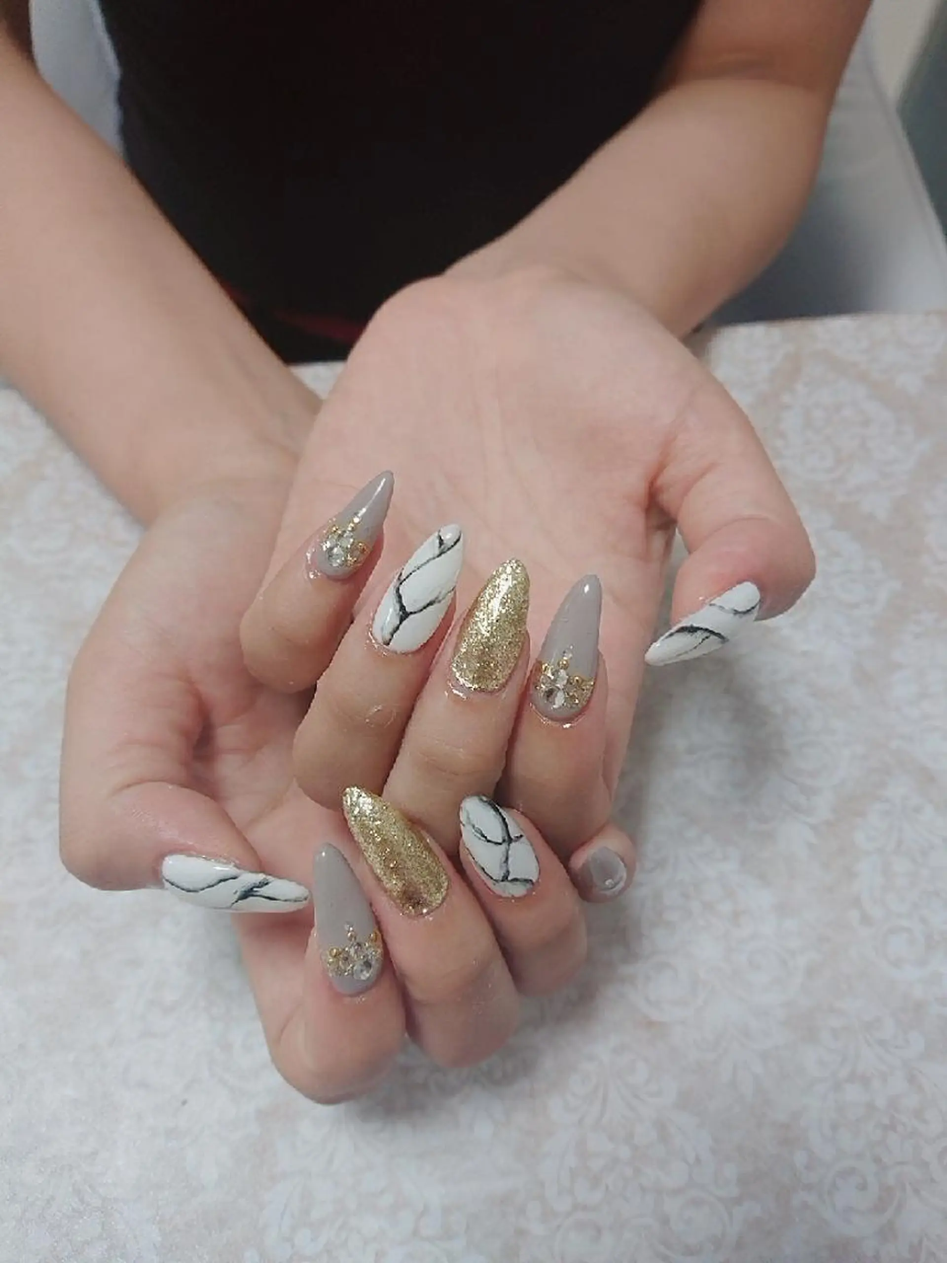 ネイル 大理石ネイル(マーブル) JEWEL nailのネイルデザイン